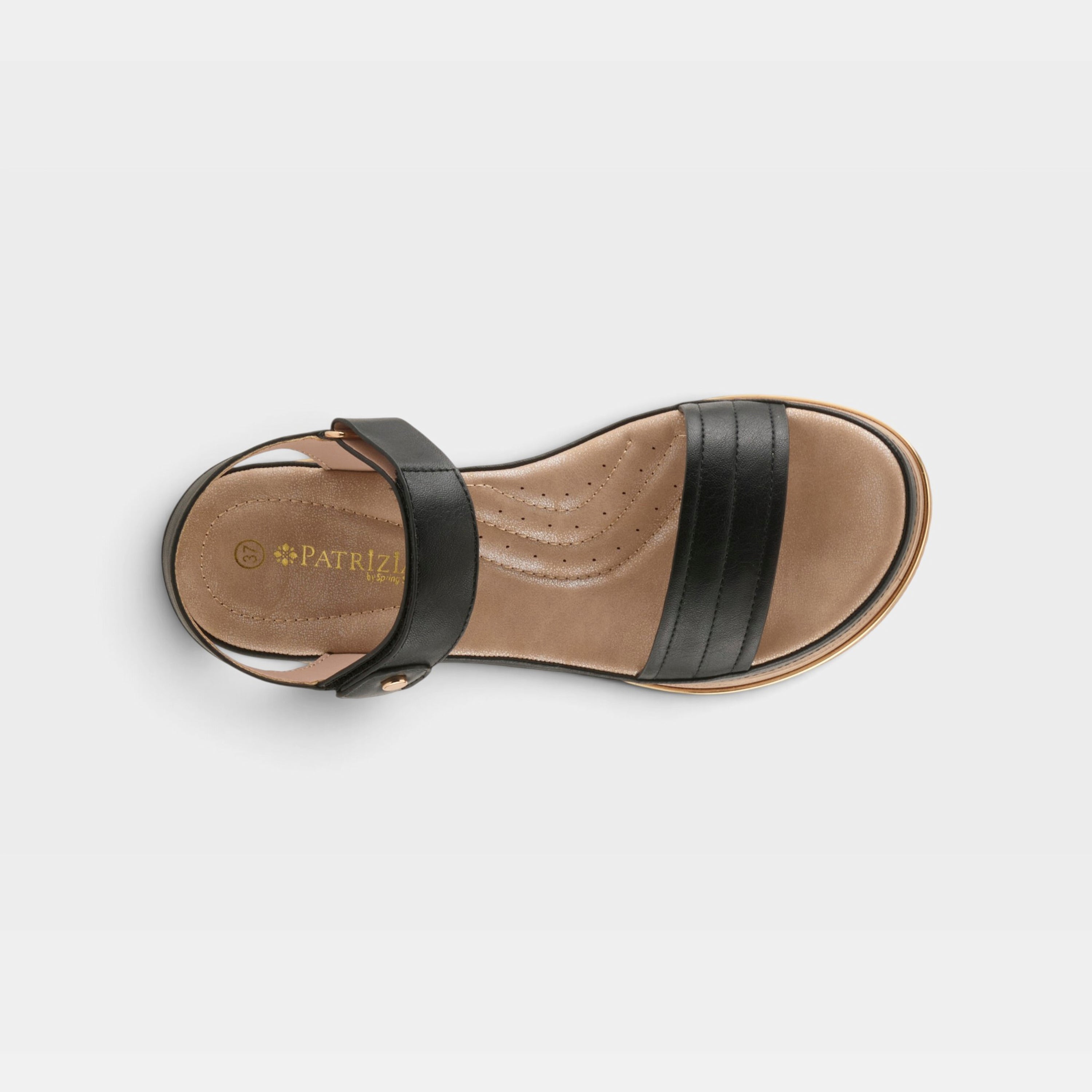 Patrizia Sahil Black Sandal