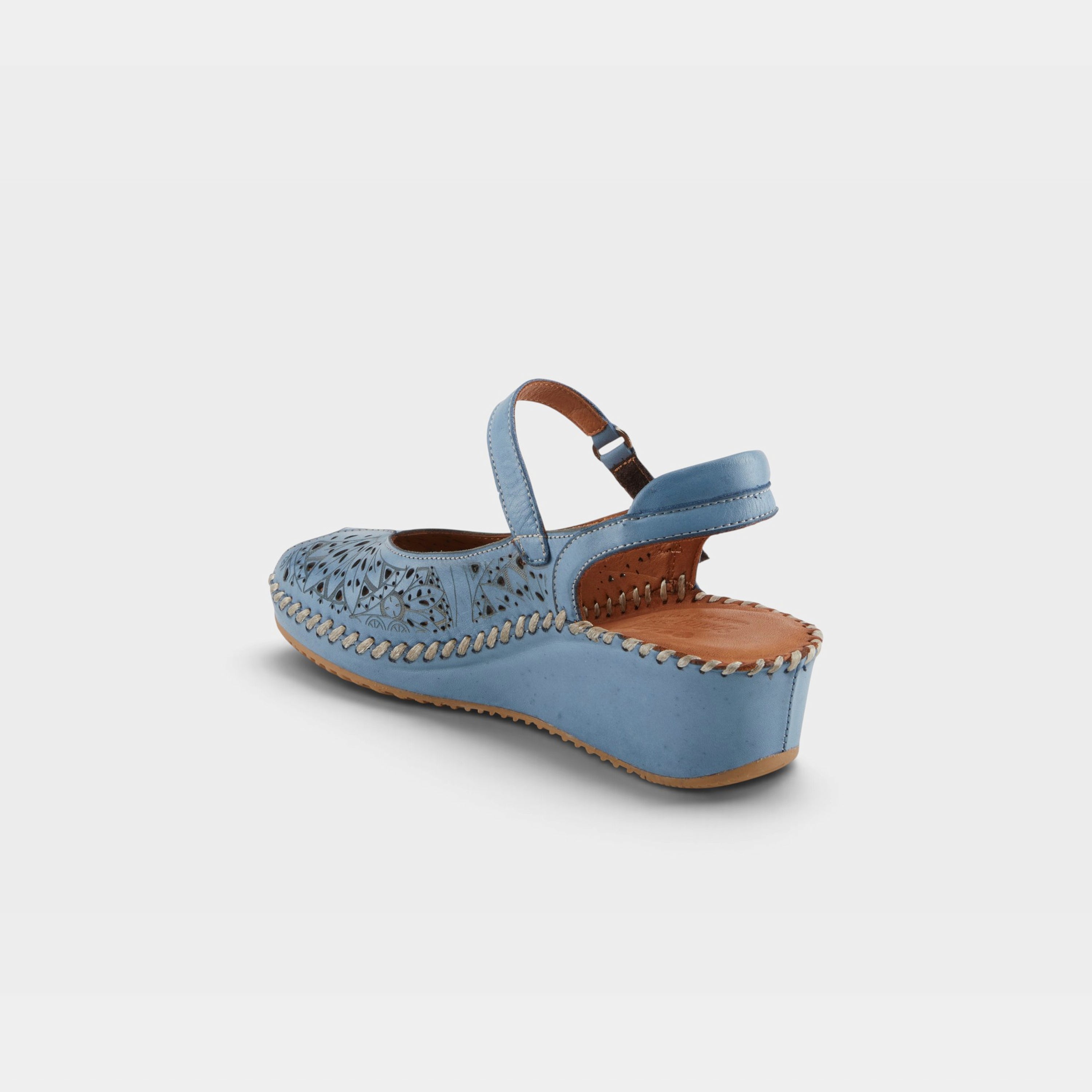 Spring Step Santonio Blue Casual Sandal