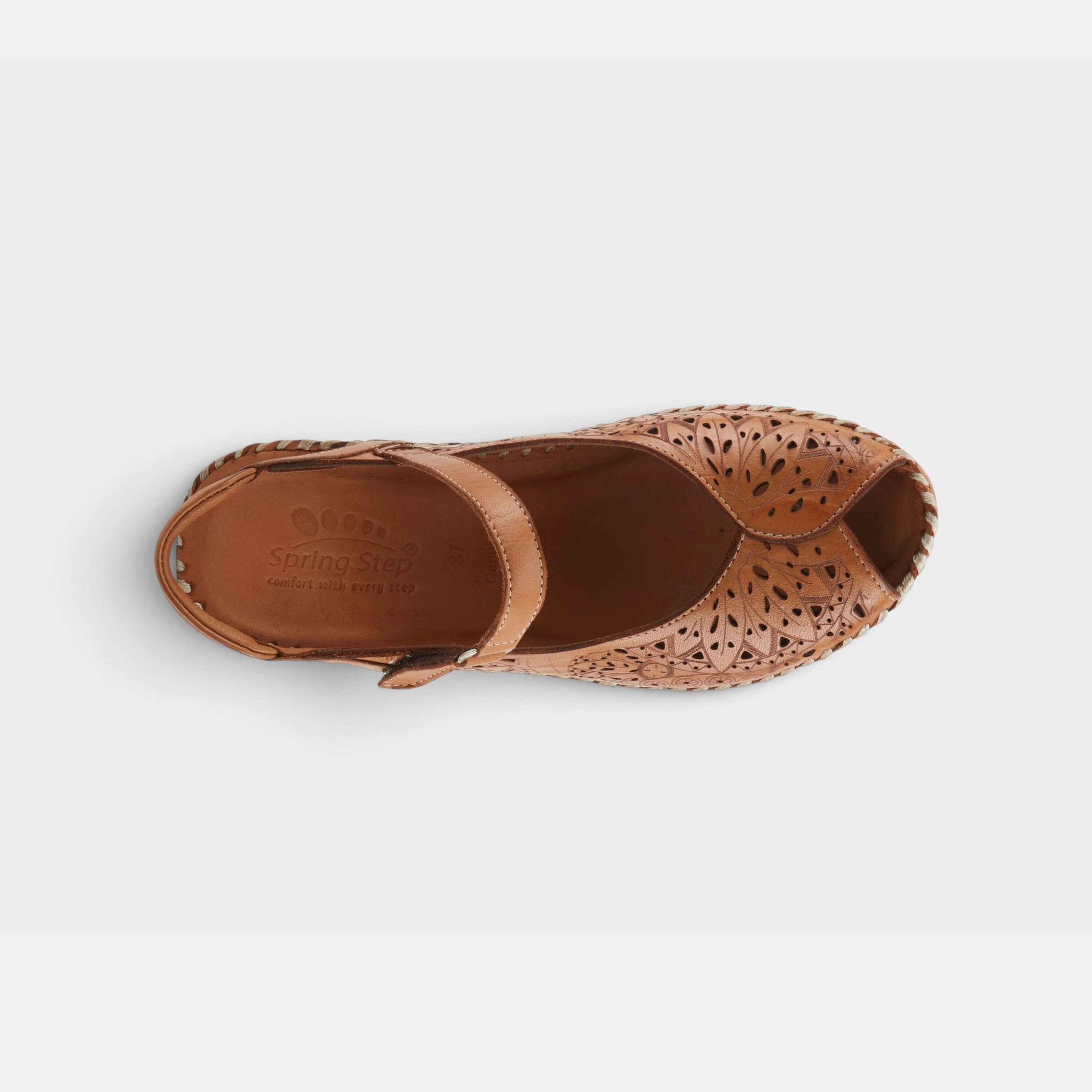 Spring Step Santonio Camel Casual Sandal