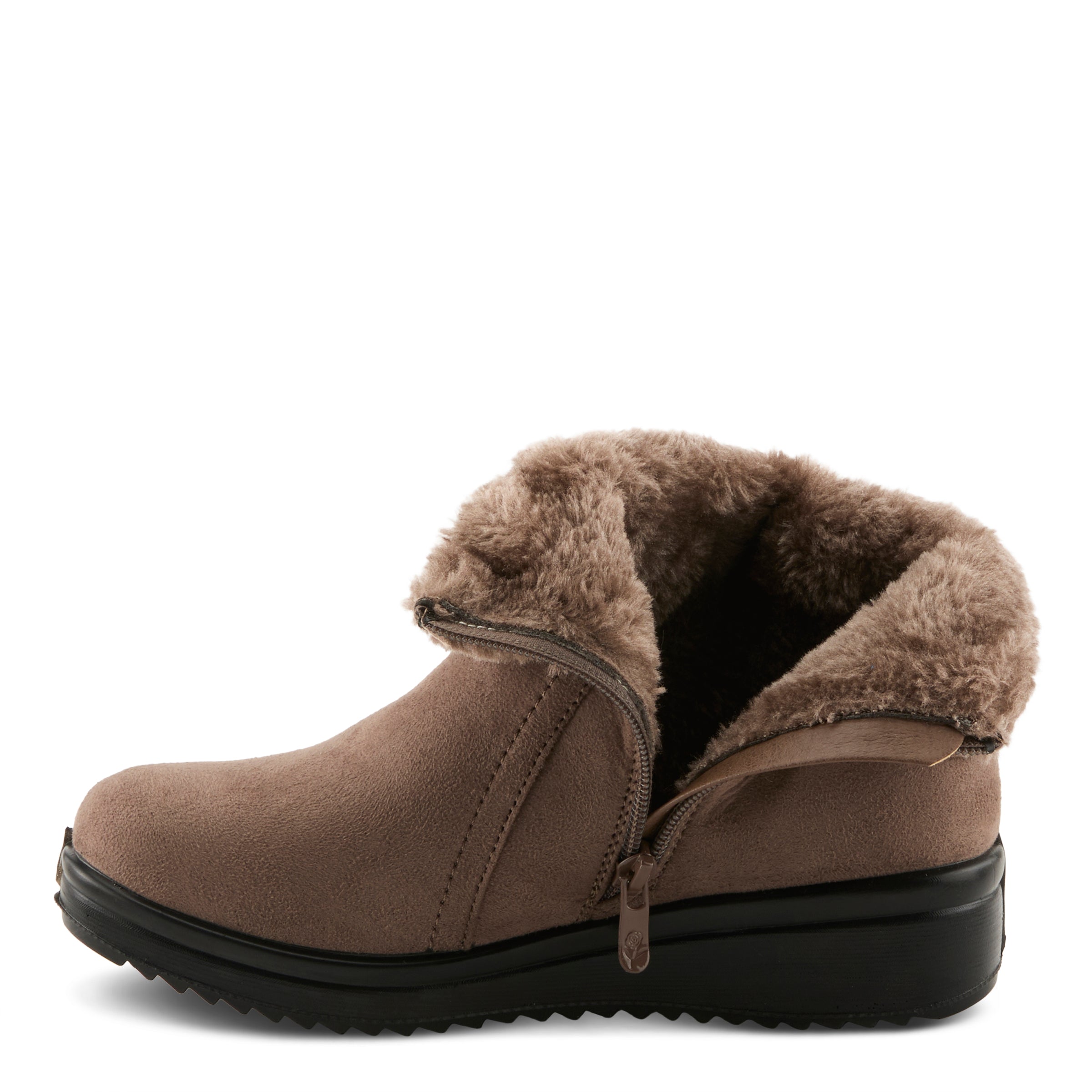 Flexus FLEXUS SANTUZZA BOOTIE boot in taupe with flexible sole