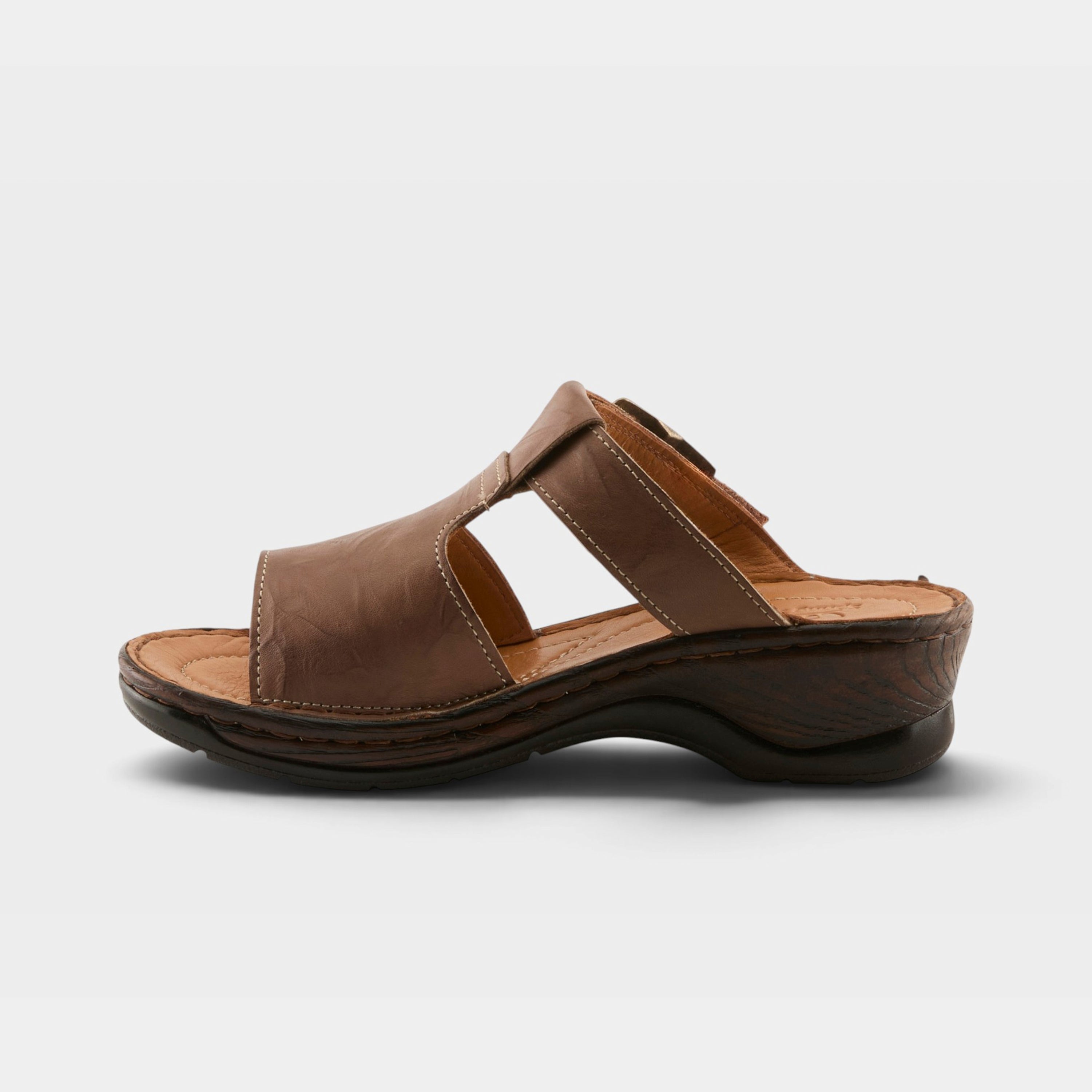 Spring Step Saphique Brown Casual Sandal