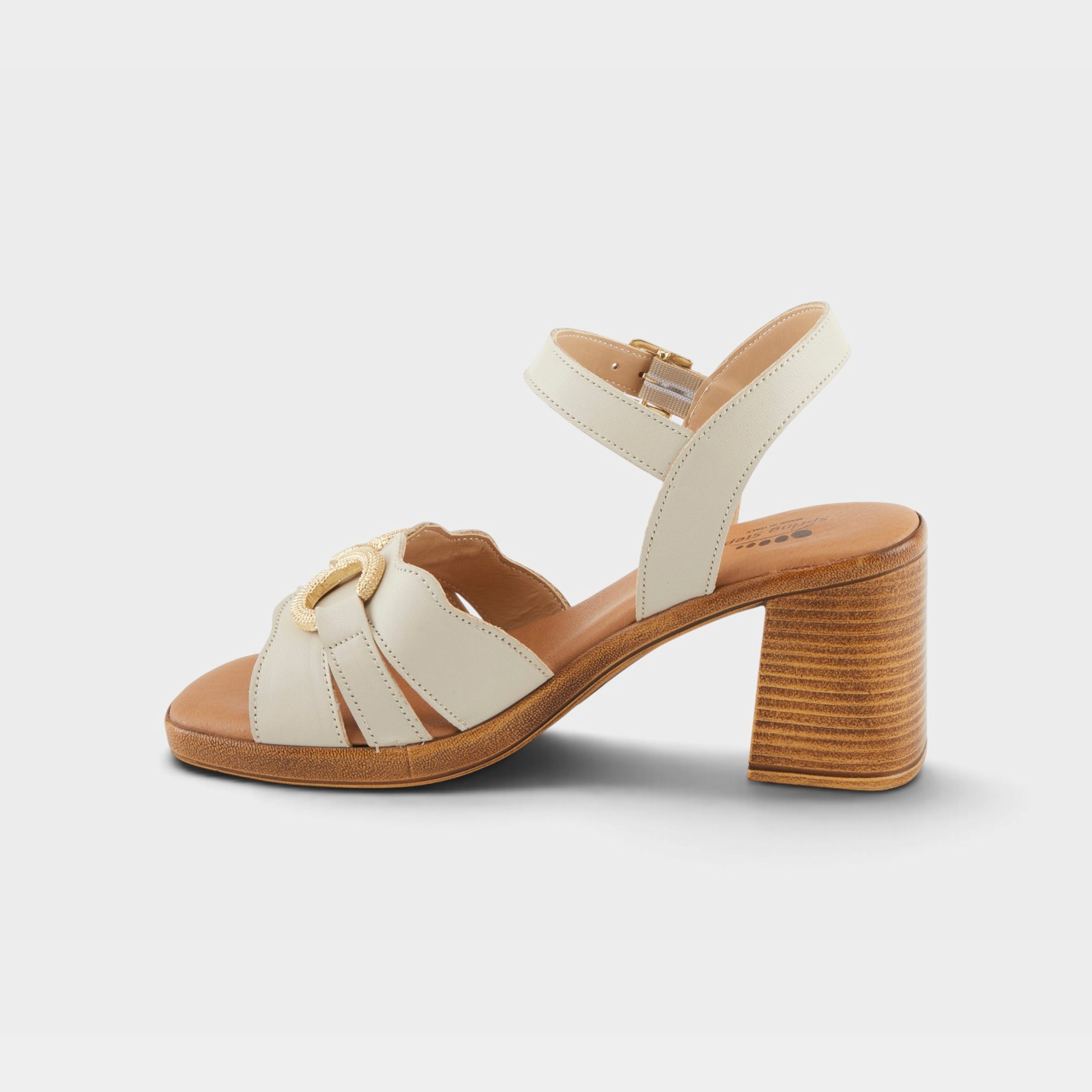 Spring Step Sardinia Bone Dress Sandal