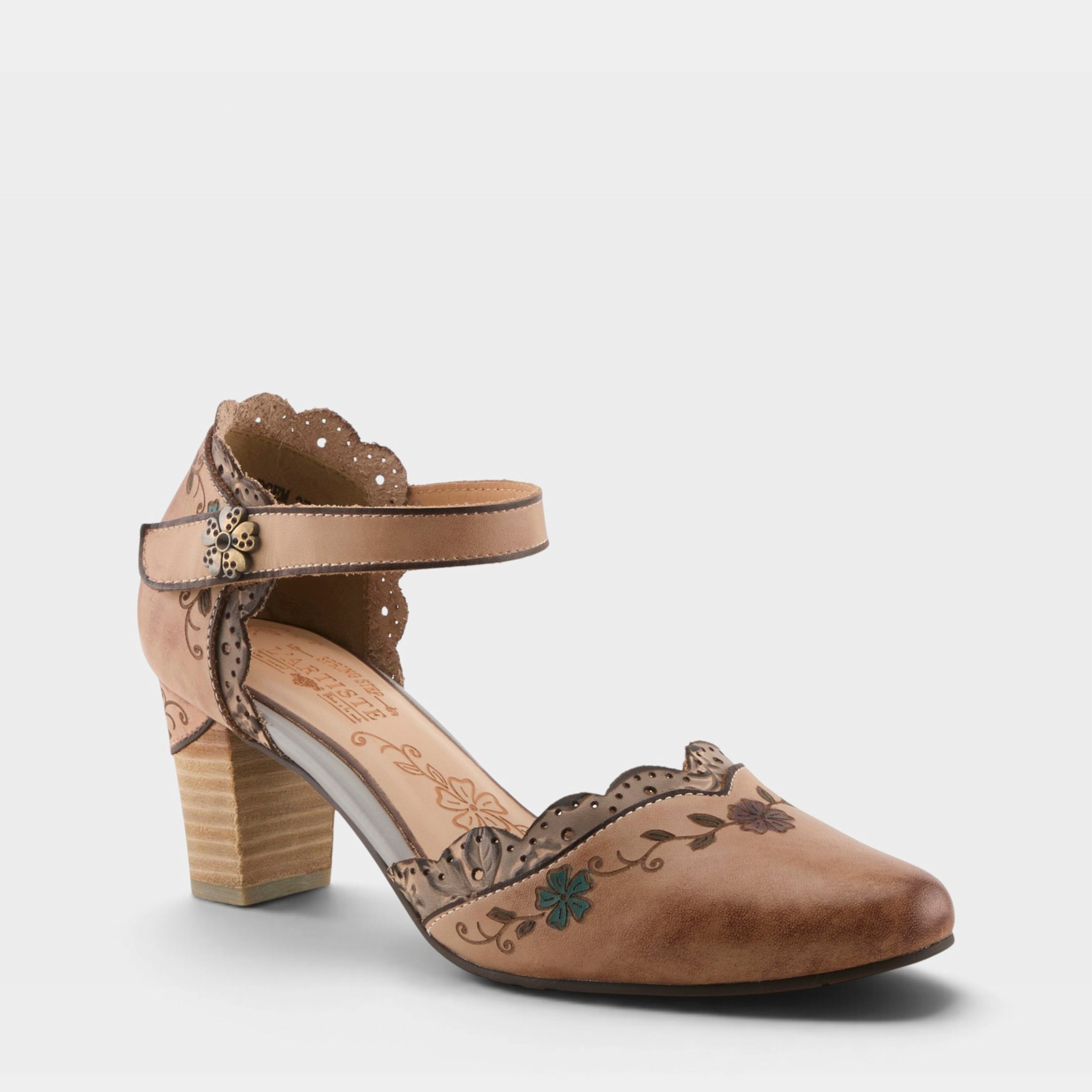 L'Artiste SayYes Mary Jane Heels for Women - Spring Step Shoes