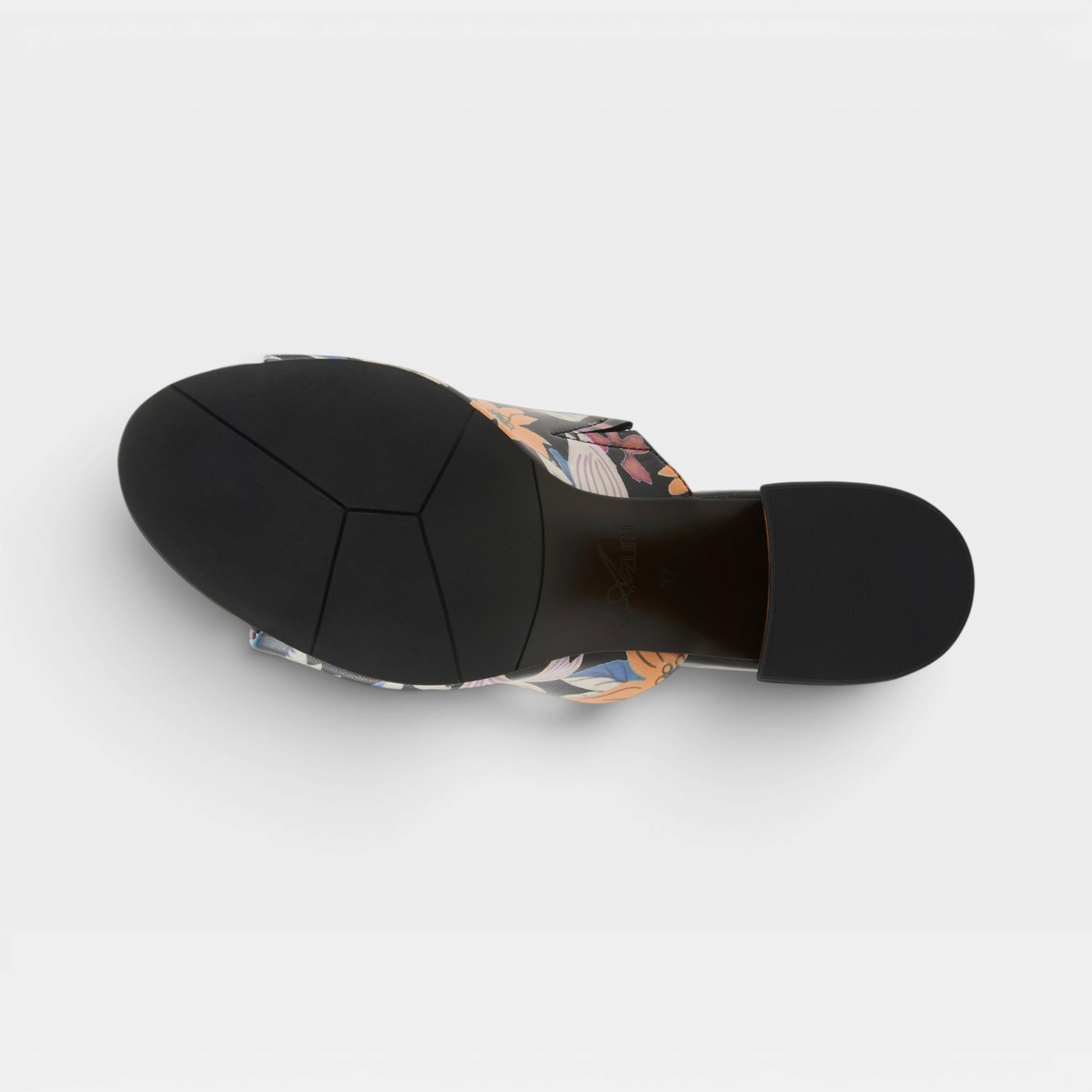 Azura Sculptor Black Multi Sandal