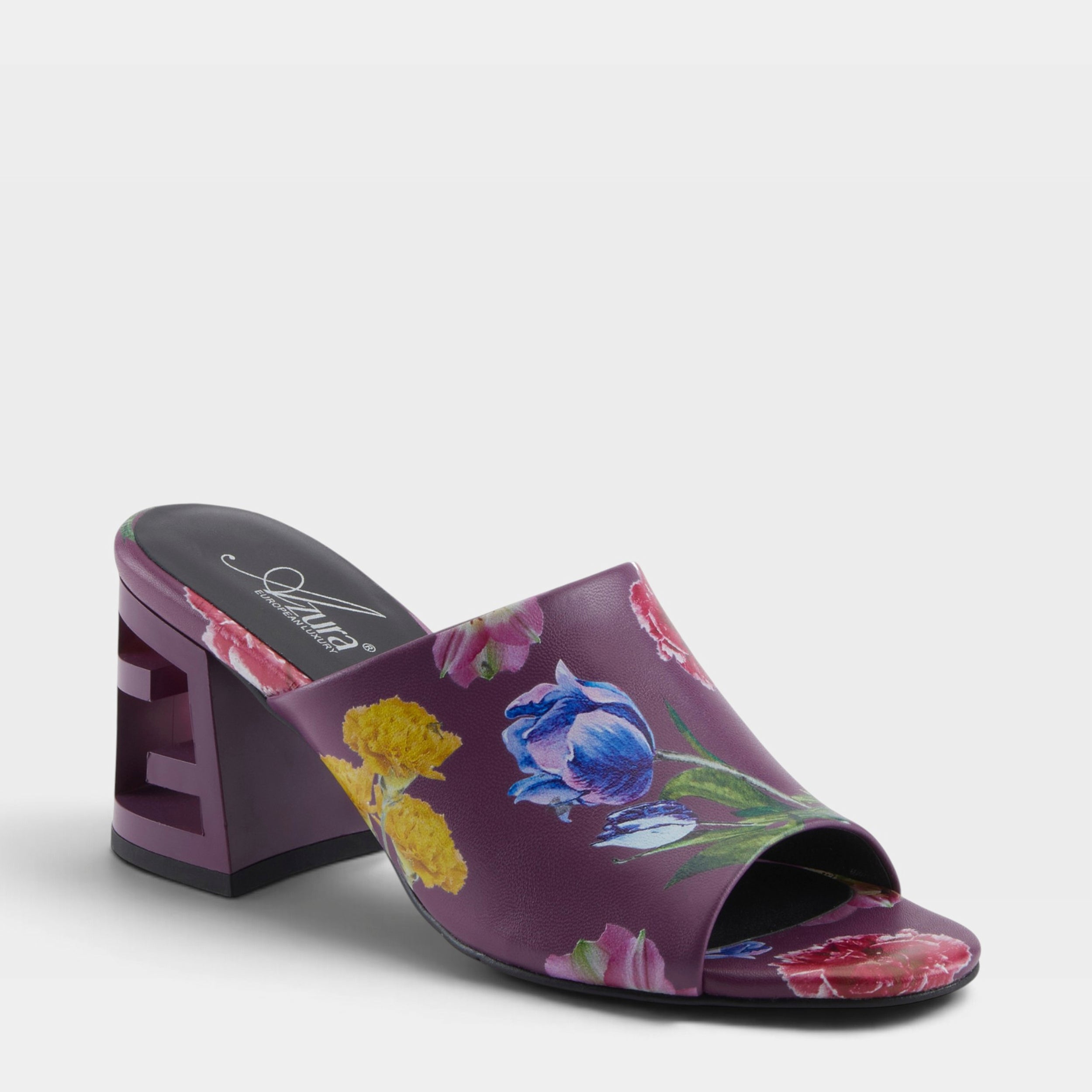 Azura Sculptor Purple Multi Sandal