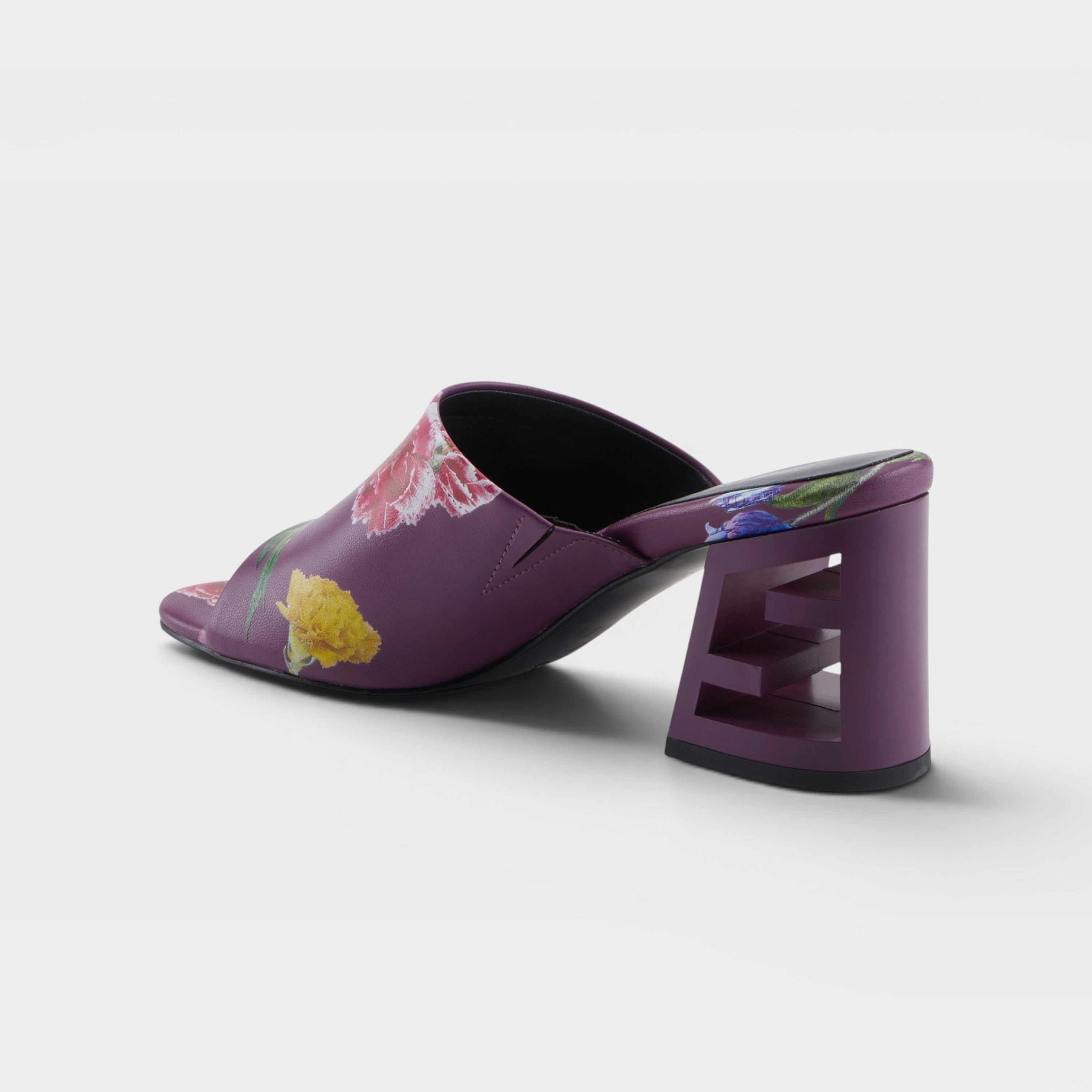 Azura Sculptor Purple Multi Sandal