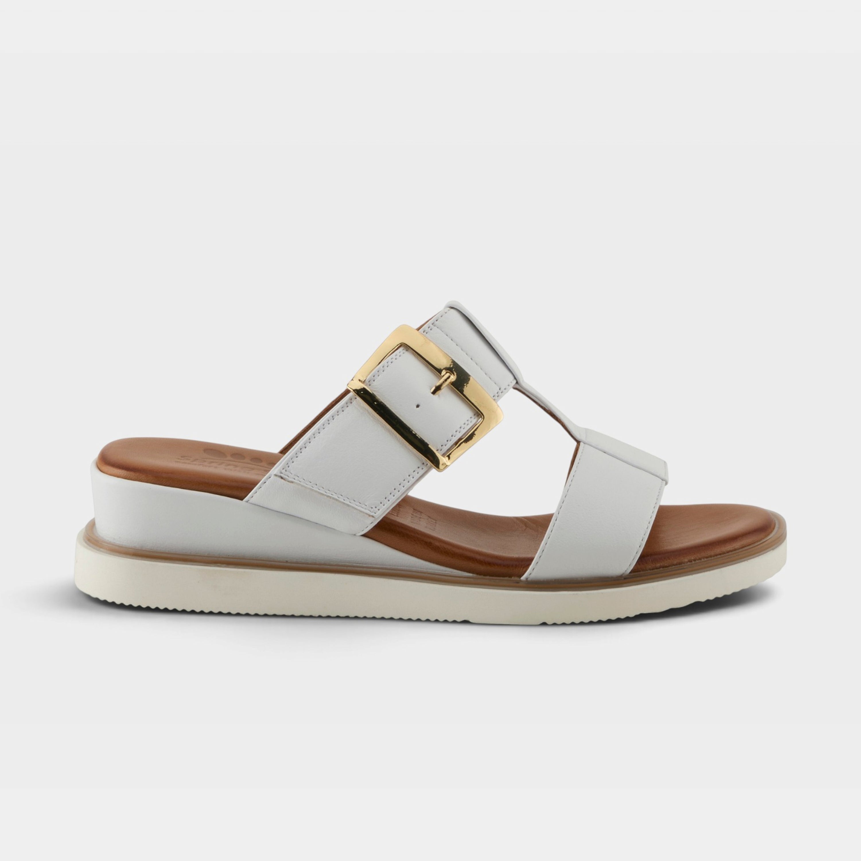 Spring Step Seaport White Casual Sandal