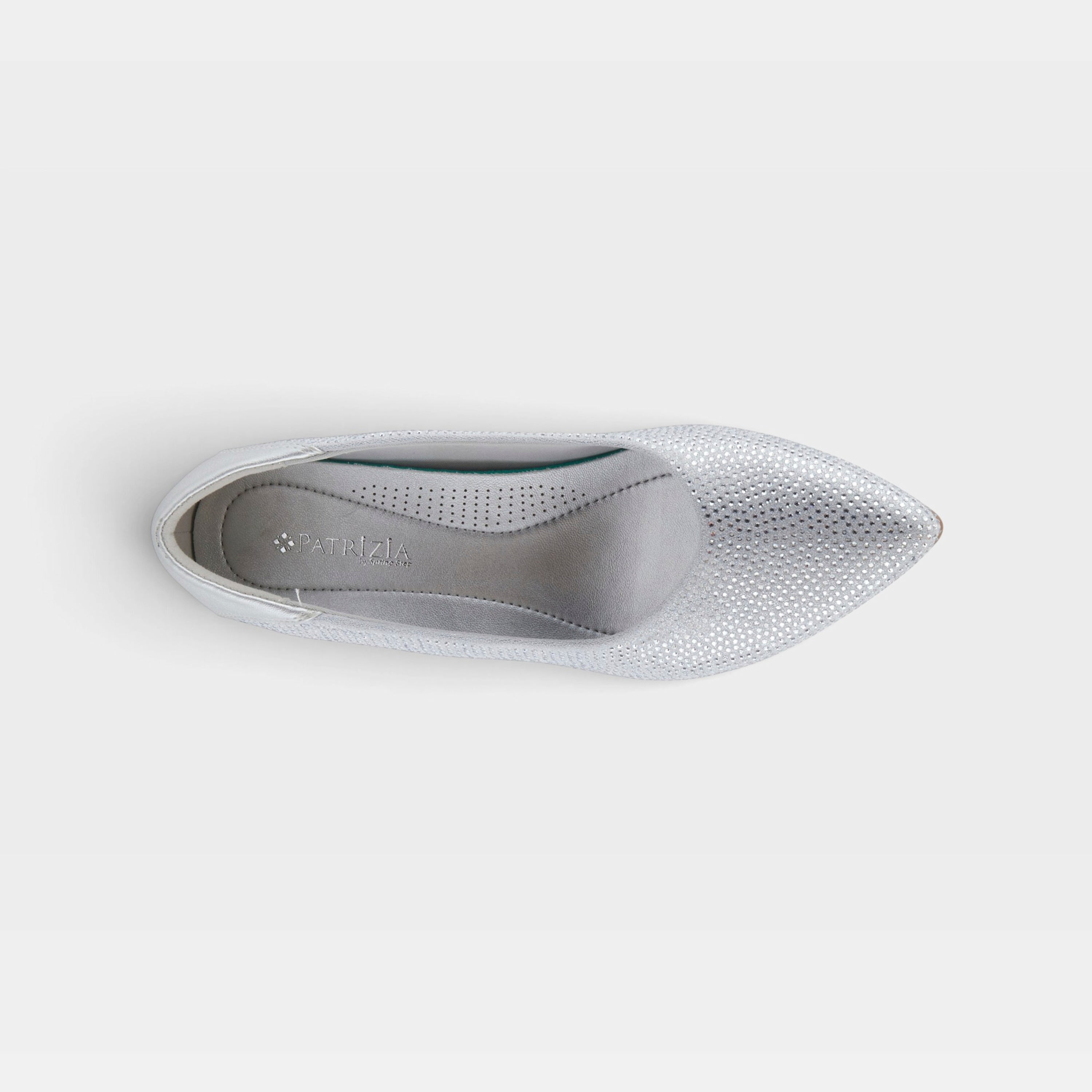 Patrizia Senna Silver Shoe