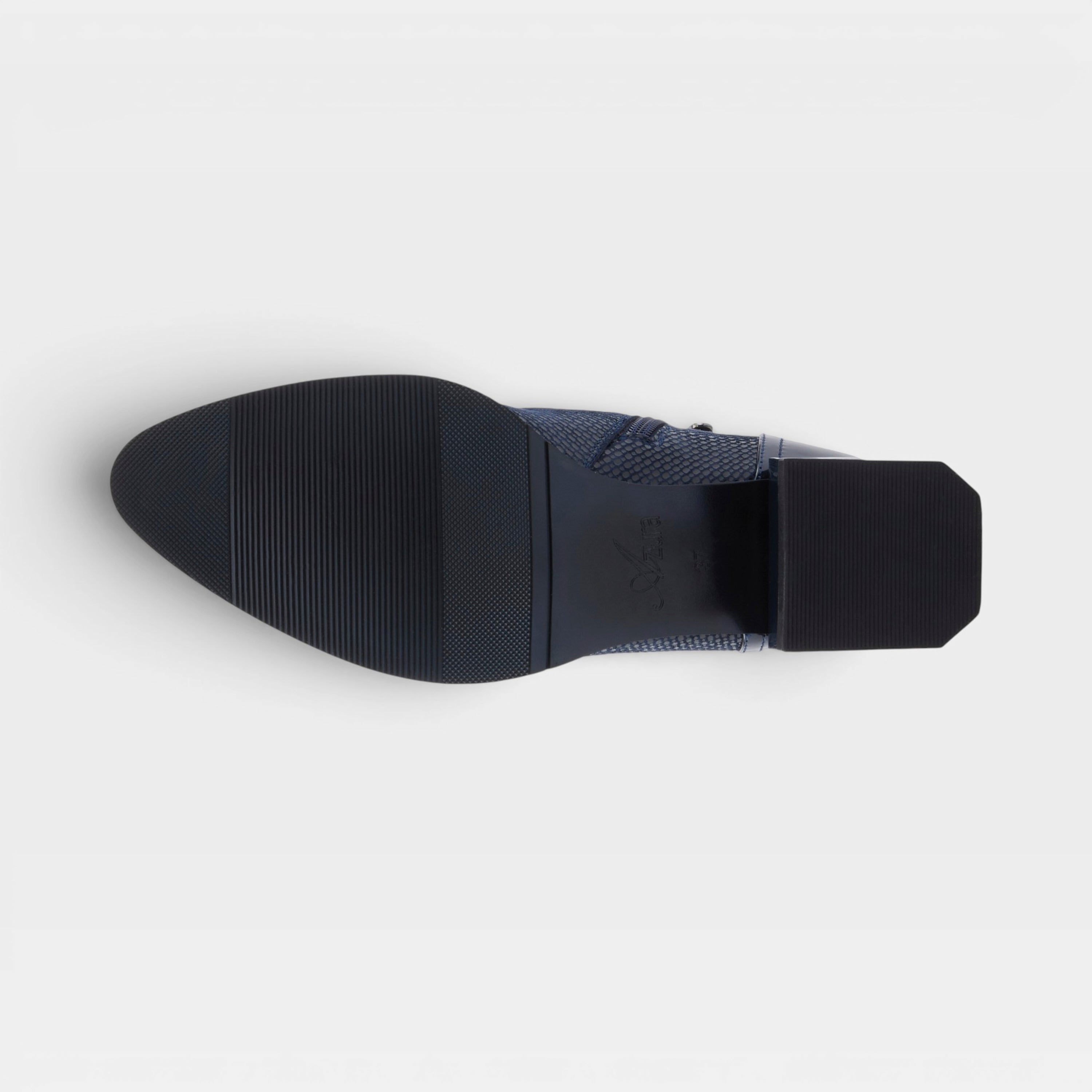 Azura Shelbi Navy Patent Boot