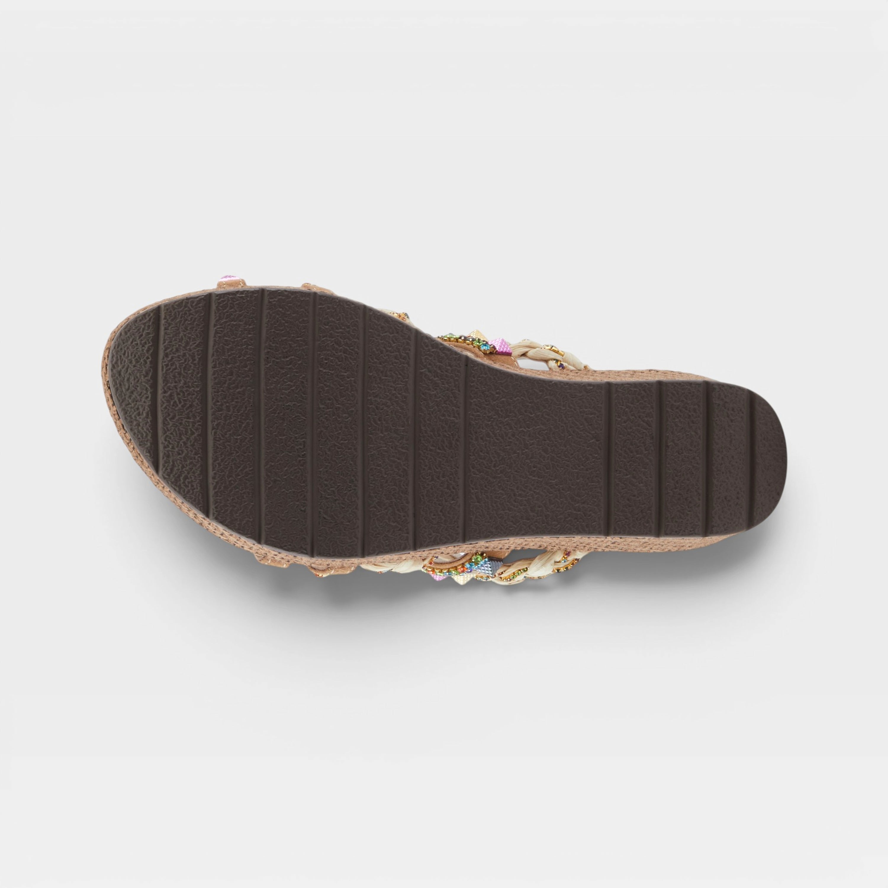 Azura Shinychic Tan Multi Sandal