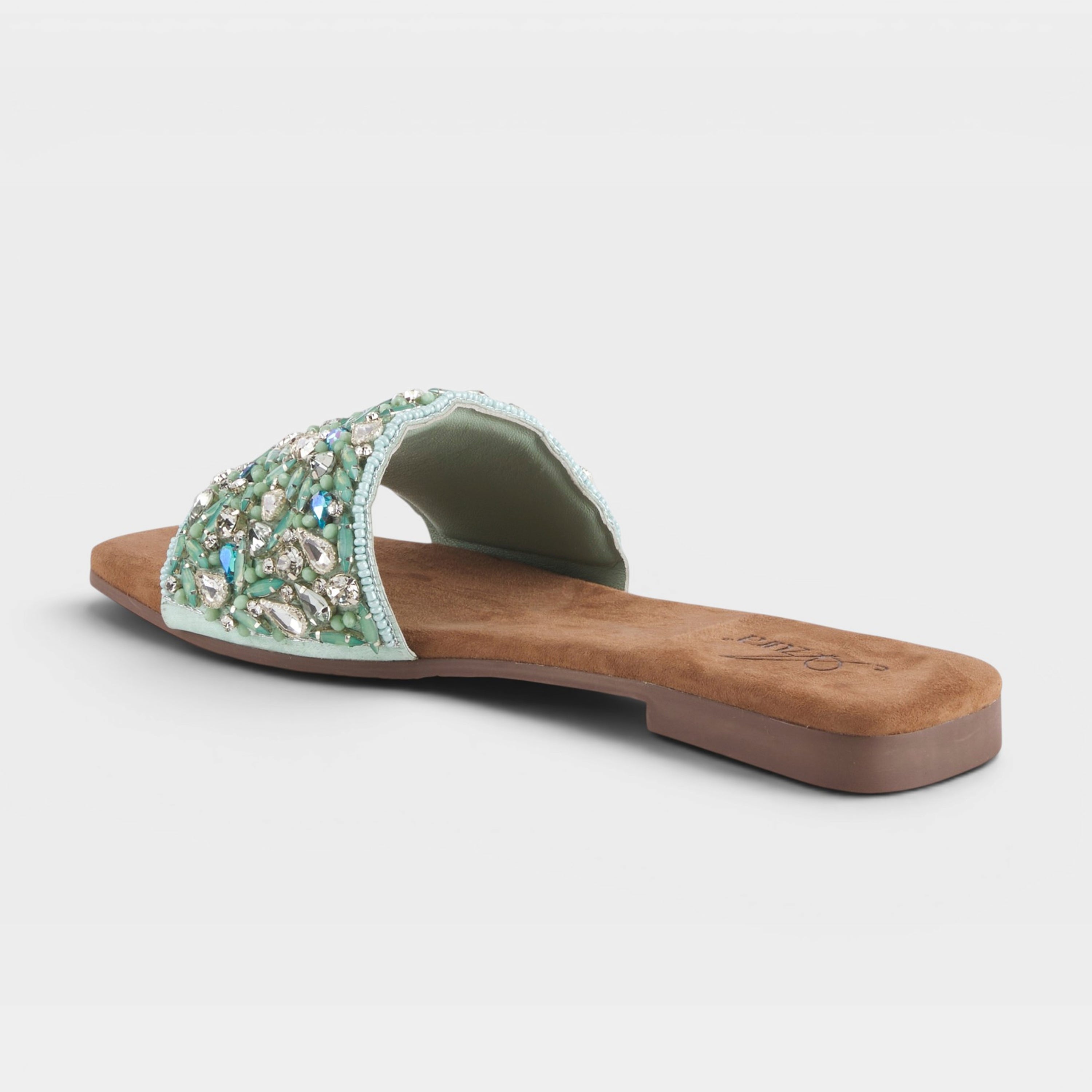 Azura Sizzling Mint Green Multi Sandal