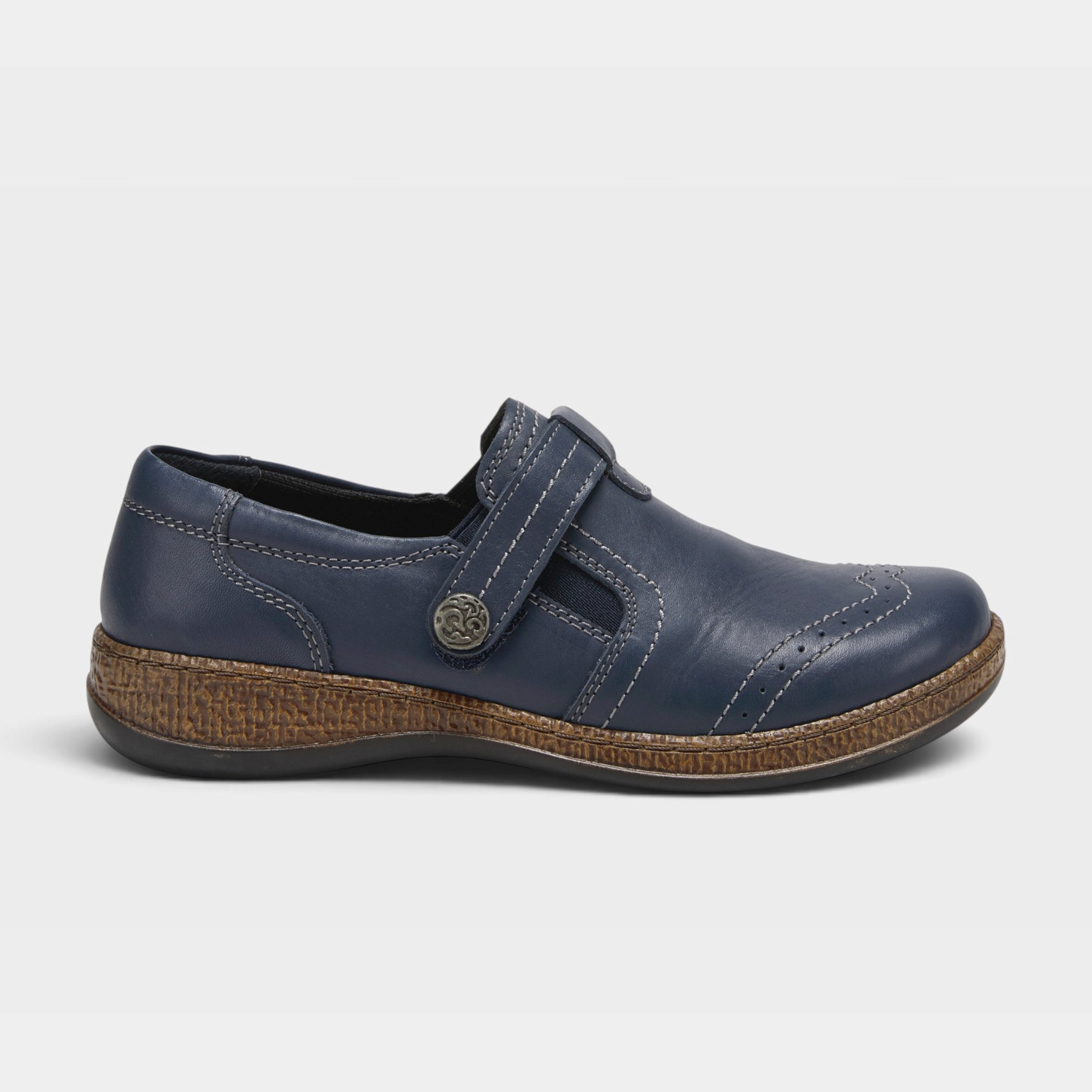 Spring Step Smolqua Navy Shoe