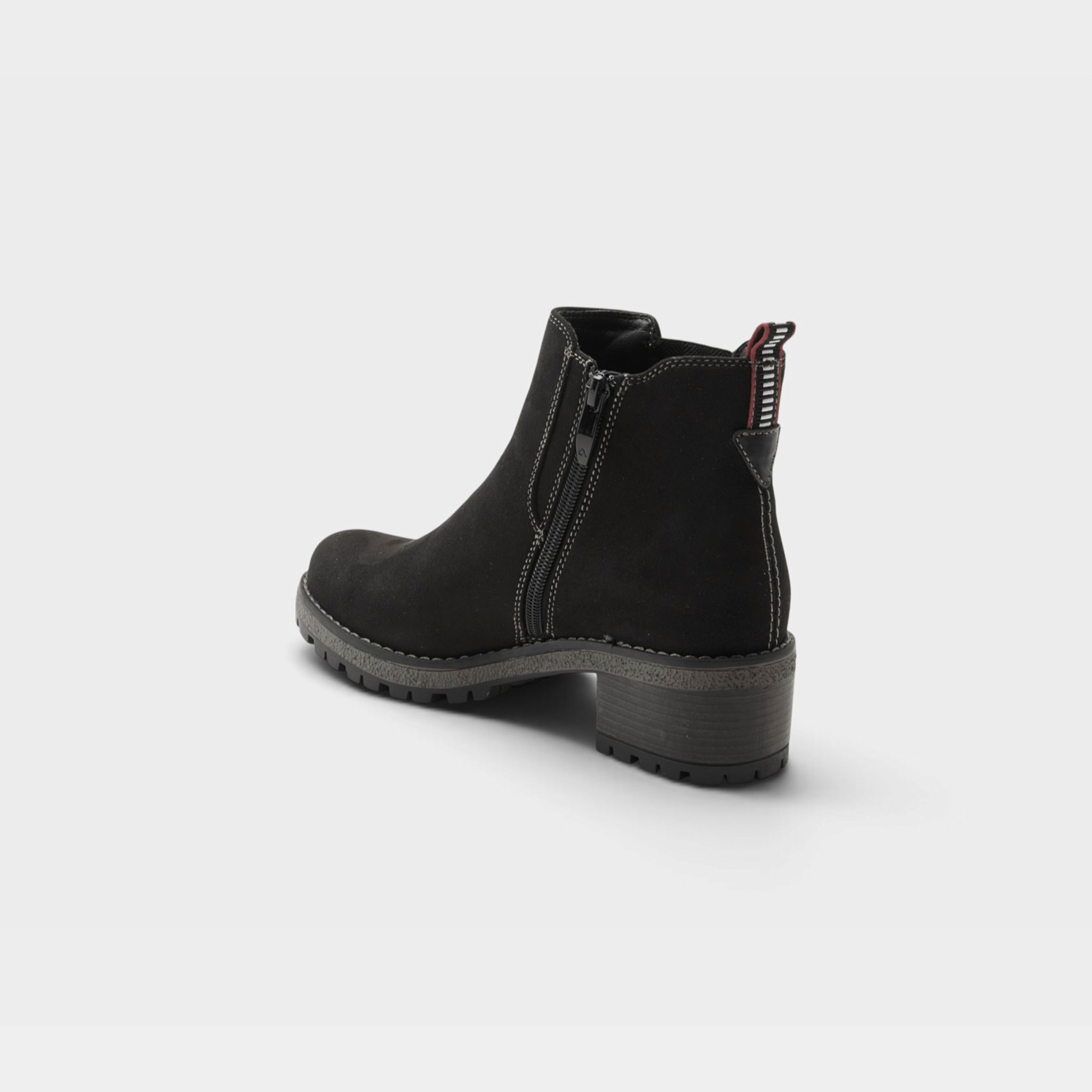 Patrizia Smylie Black Nubuck Bootie