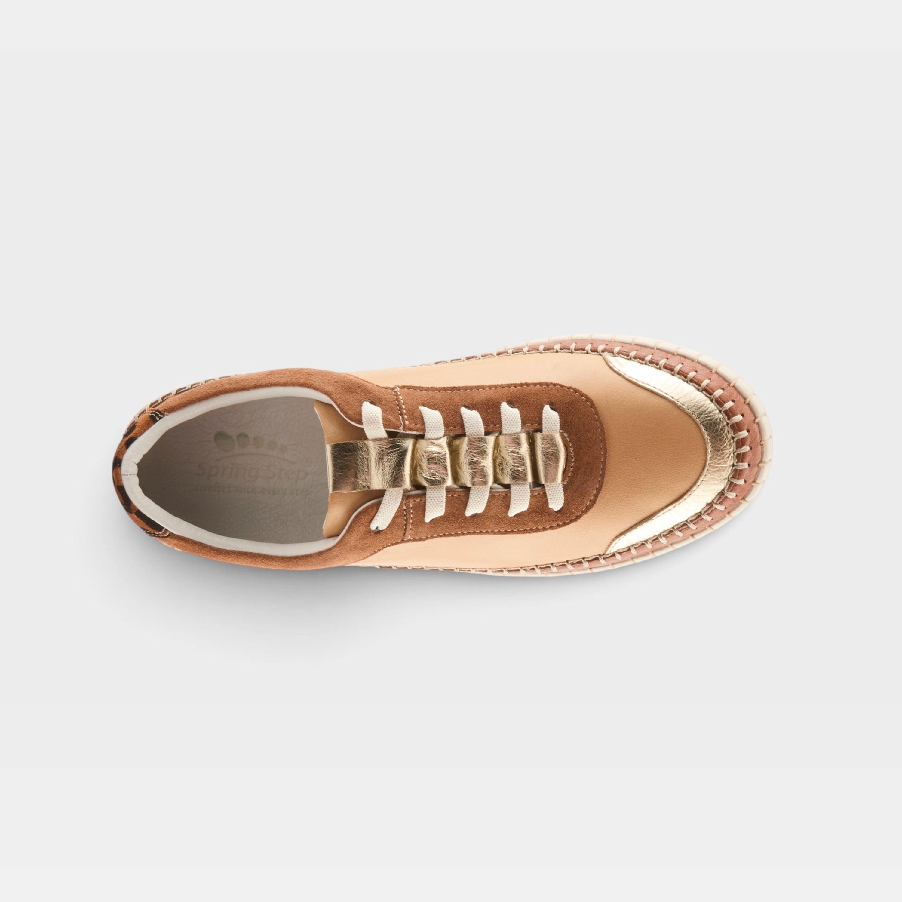 Spring Step Soku Gold Multi Sneaker