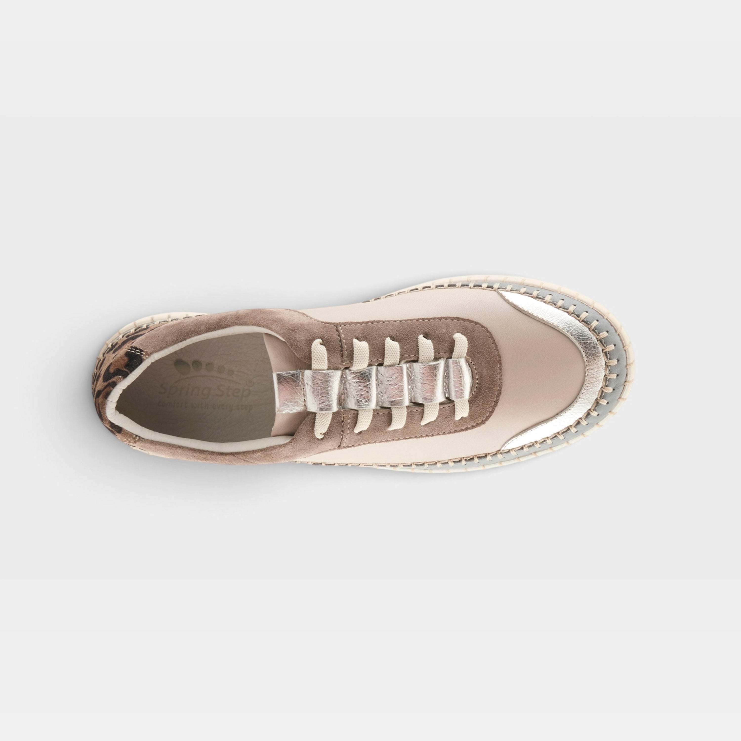 Spring Step Soku Silver Multi Sneaker