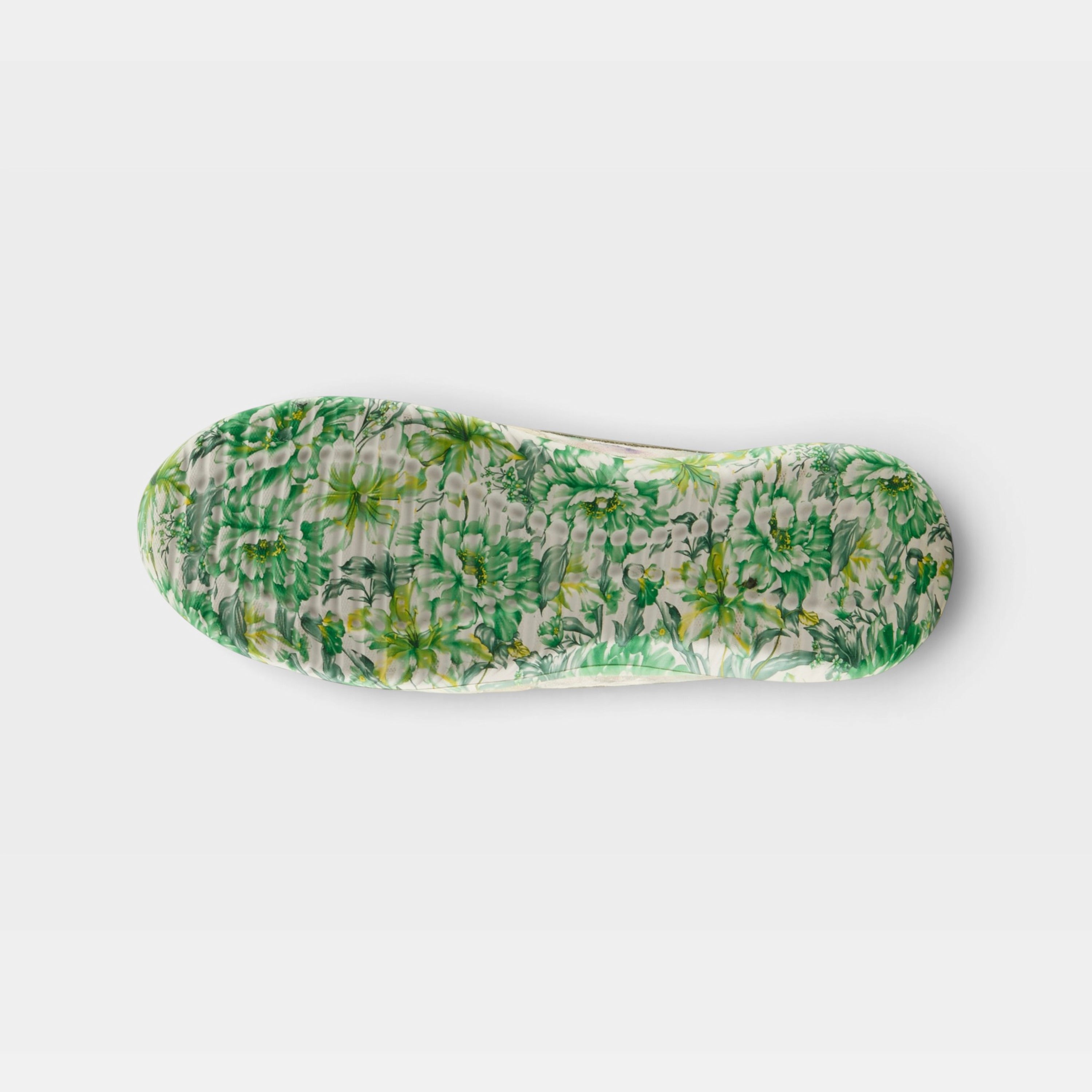 L'Artiste Stepinside sneakers in Mint Green Multi, outsole view