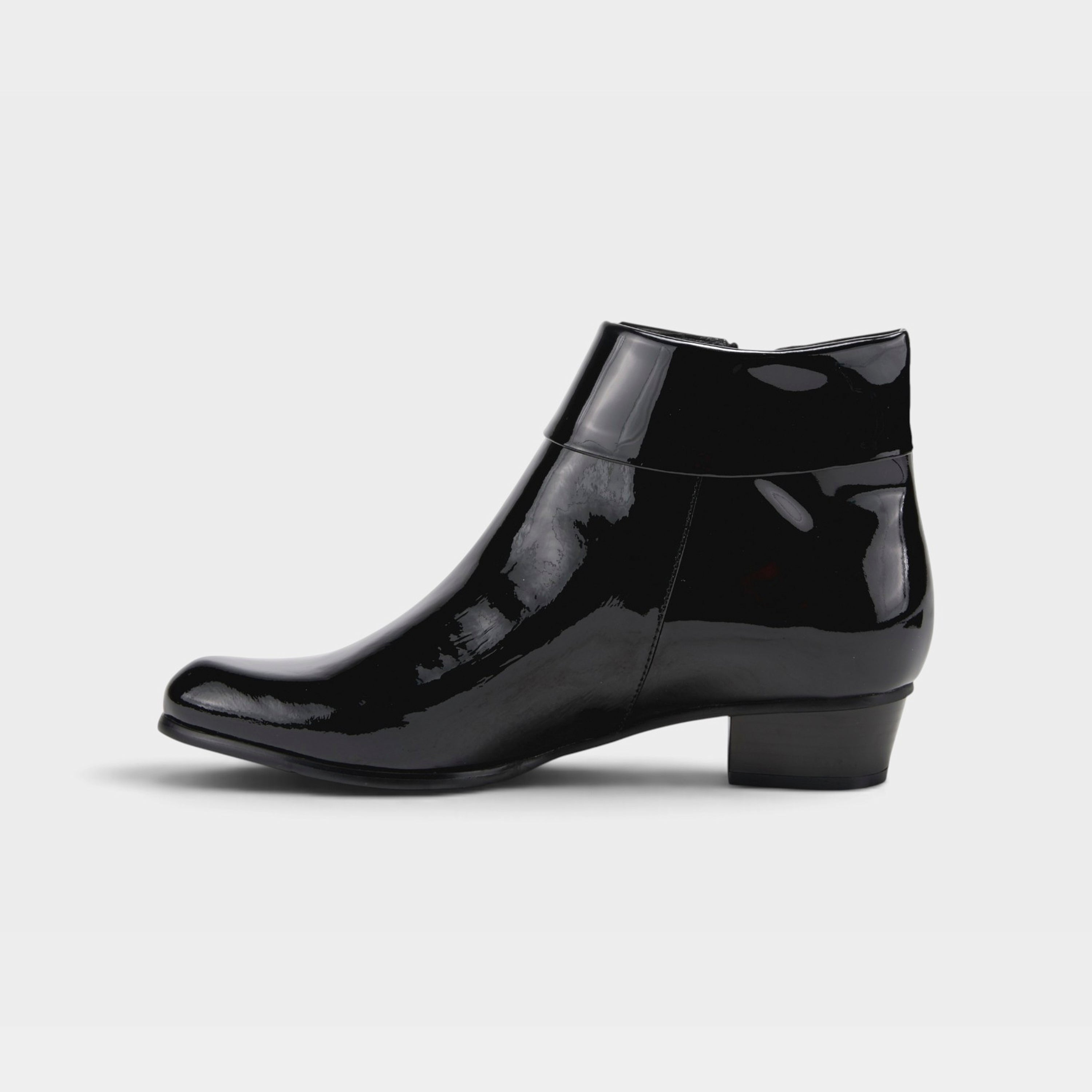 Spring Step Stockholm Black Patent Boot