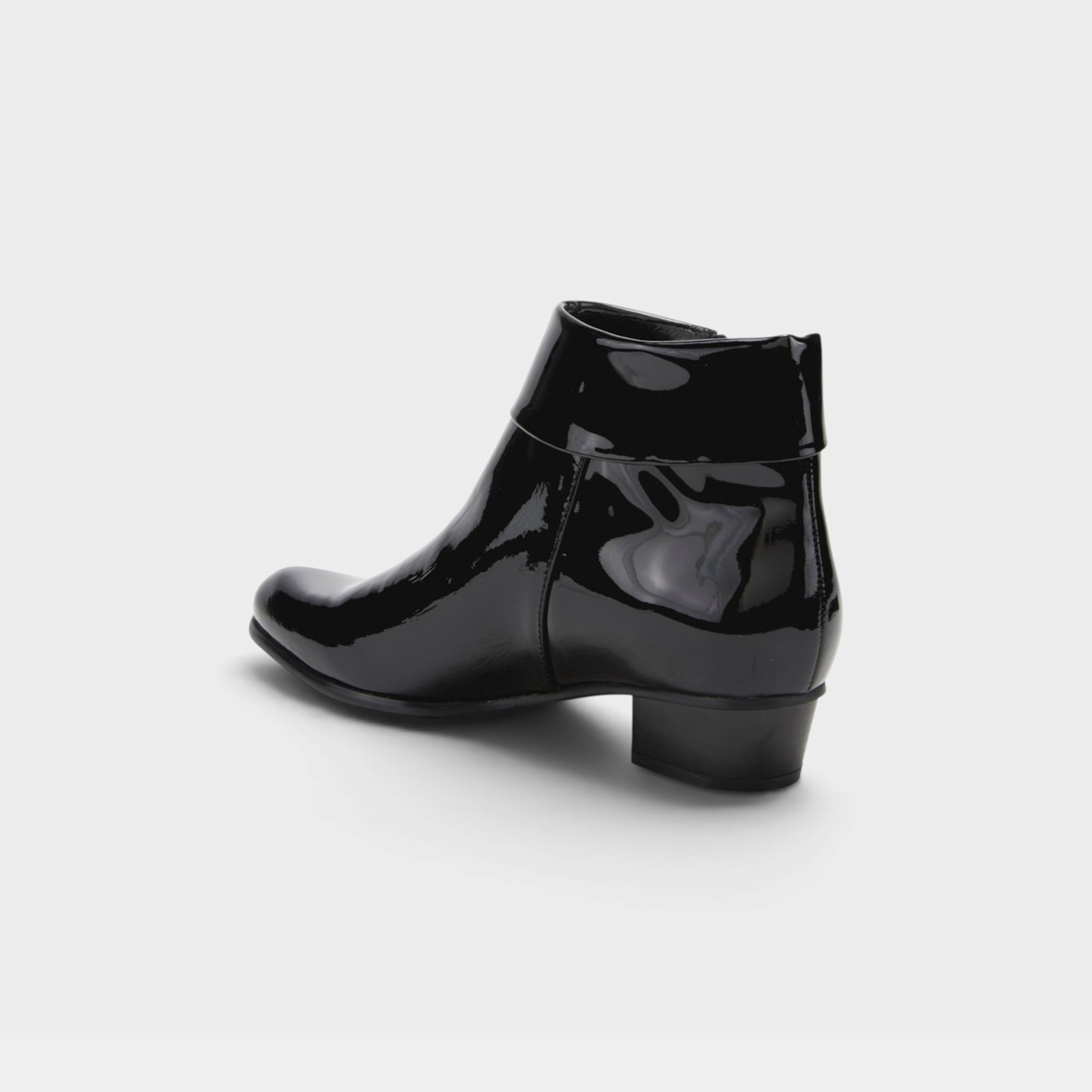 Spring Step Stockholm Black Patent Boot