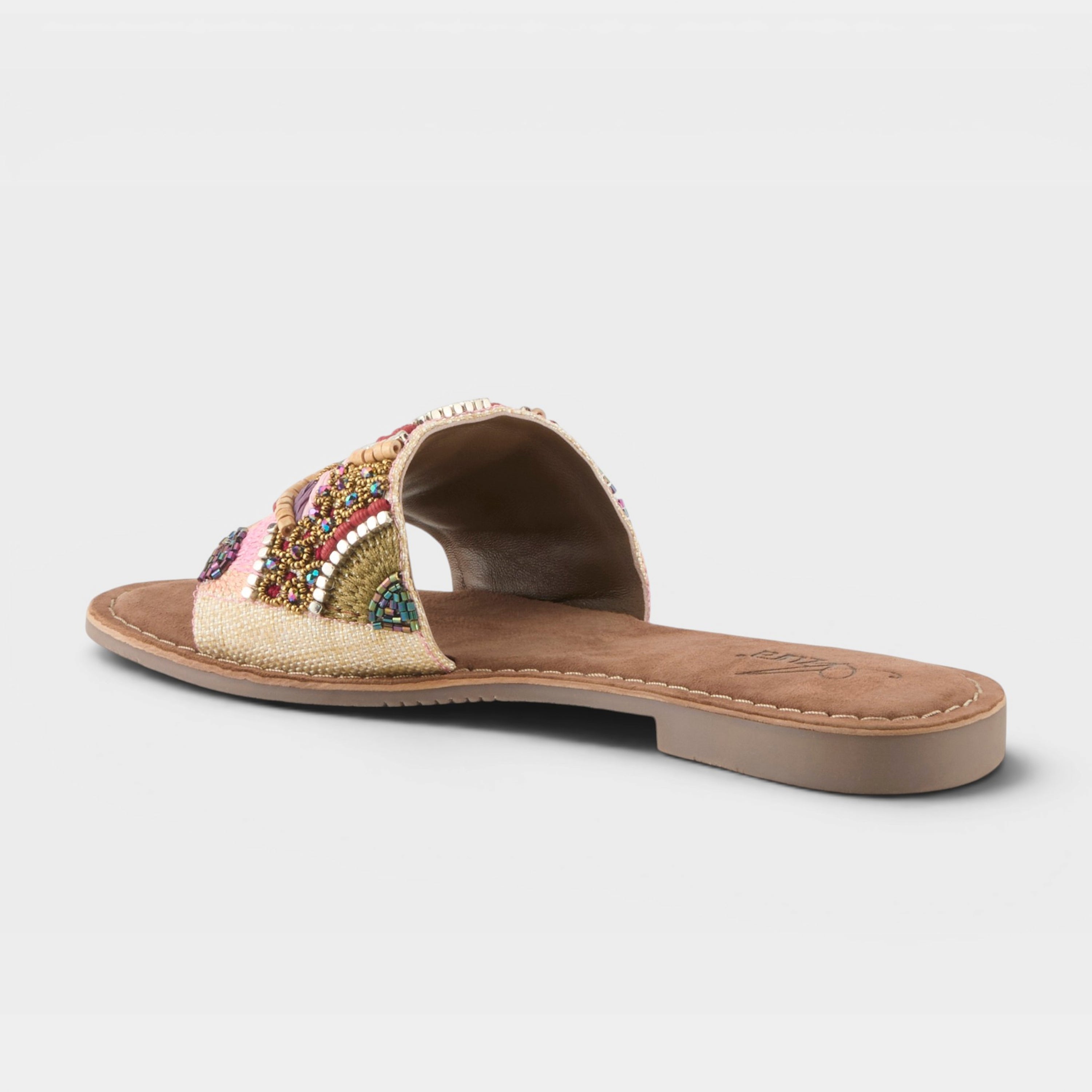 Azura Sugarplum Green Multi Sandal