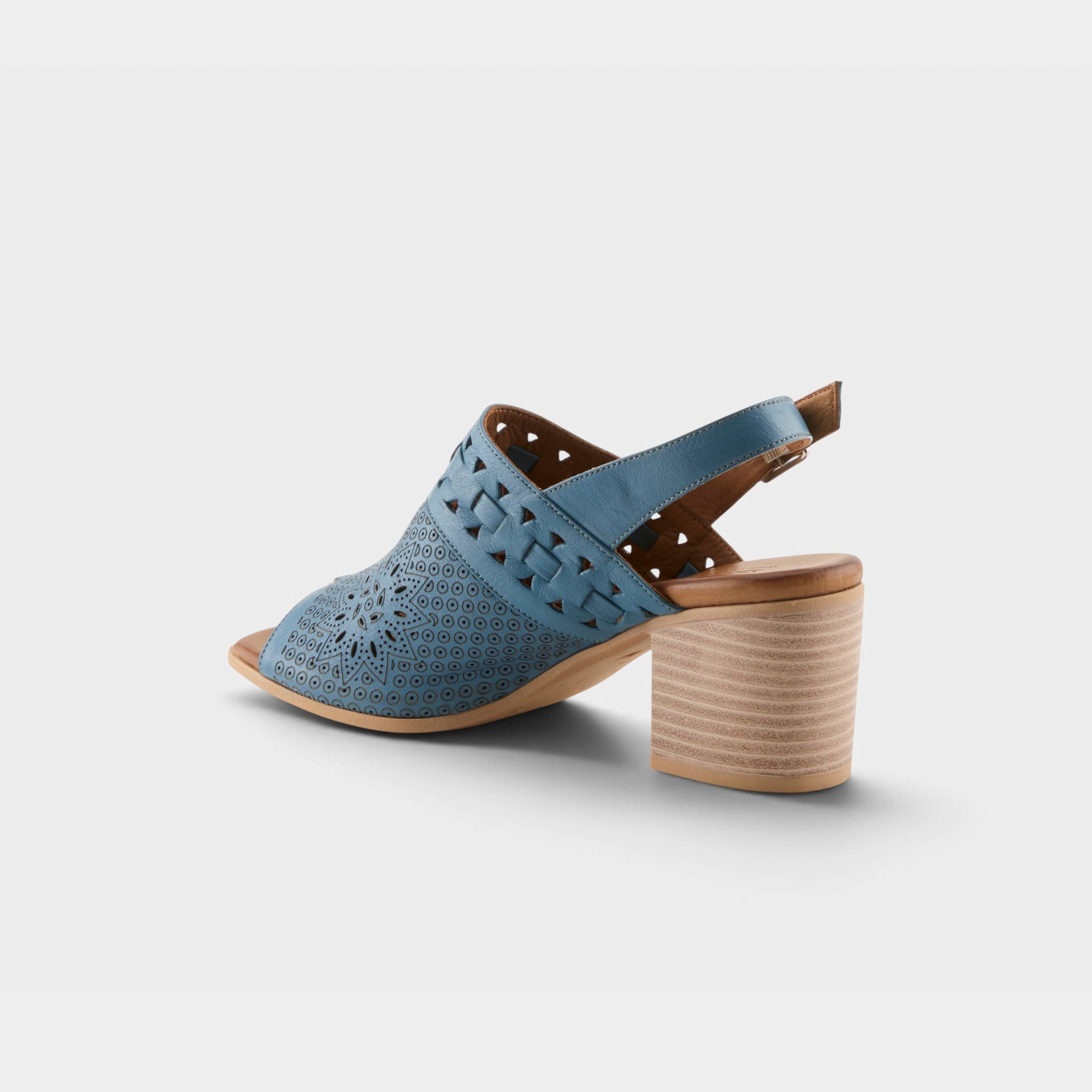 Spring Step Sunela Denim Blue Sandal