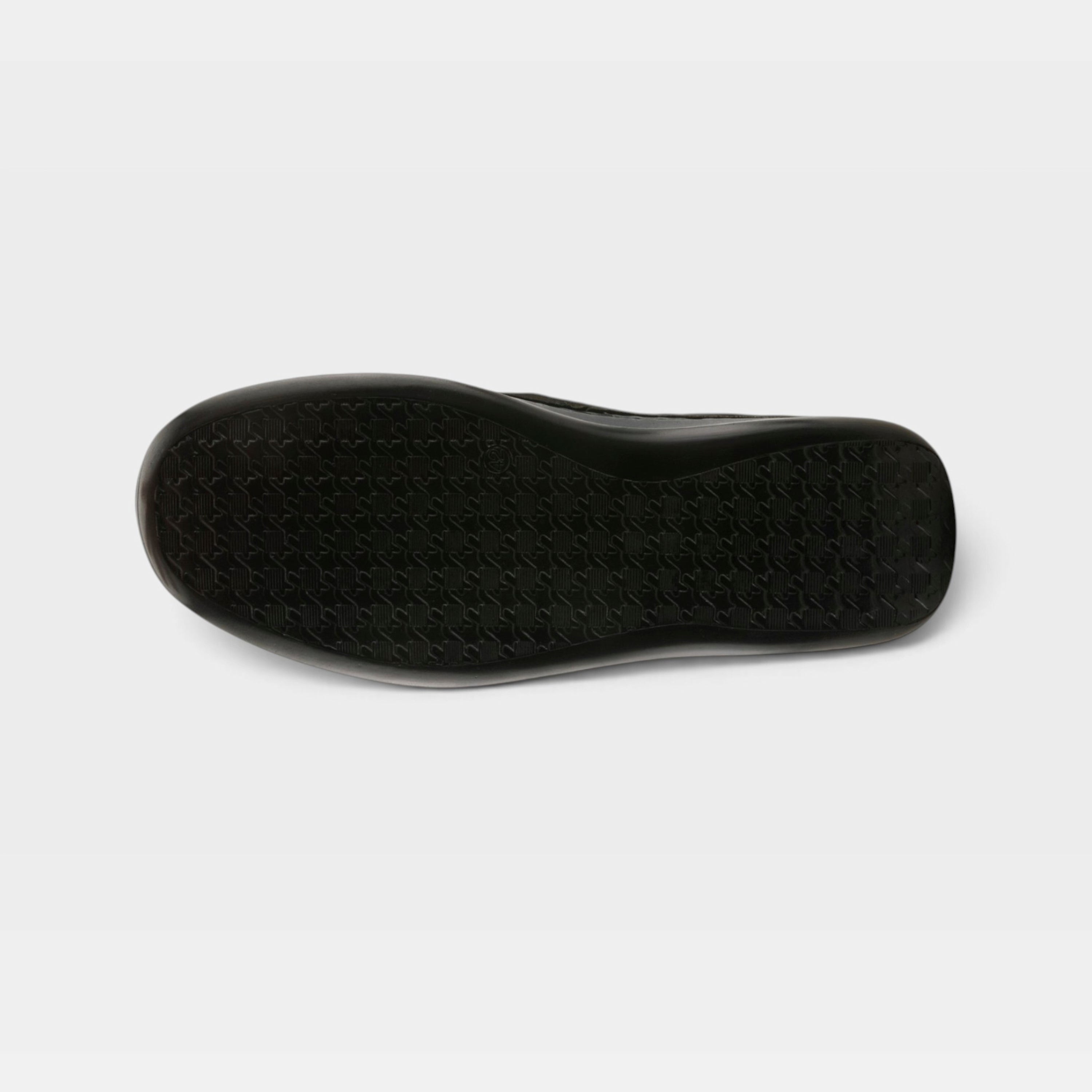 Spring Step Men Surano Black Nubuck Slip-On Shoe