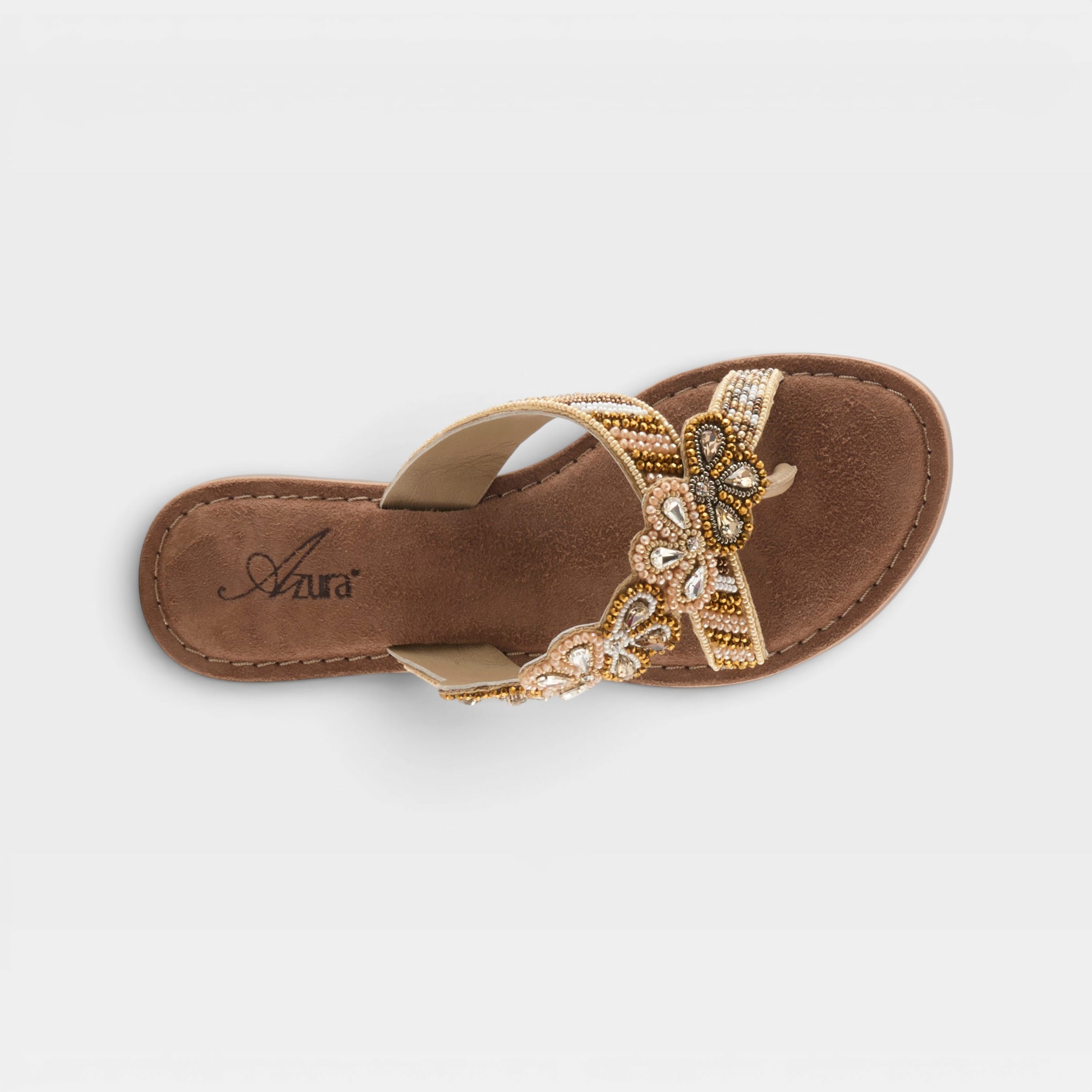 Azura Sweetums Beige Multi Sandal