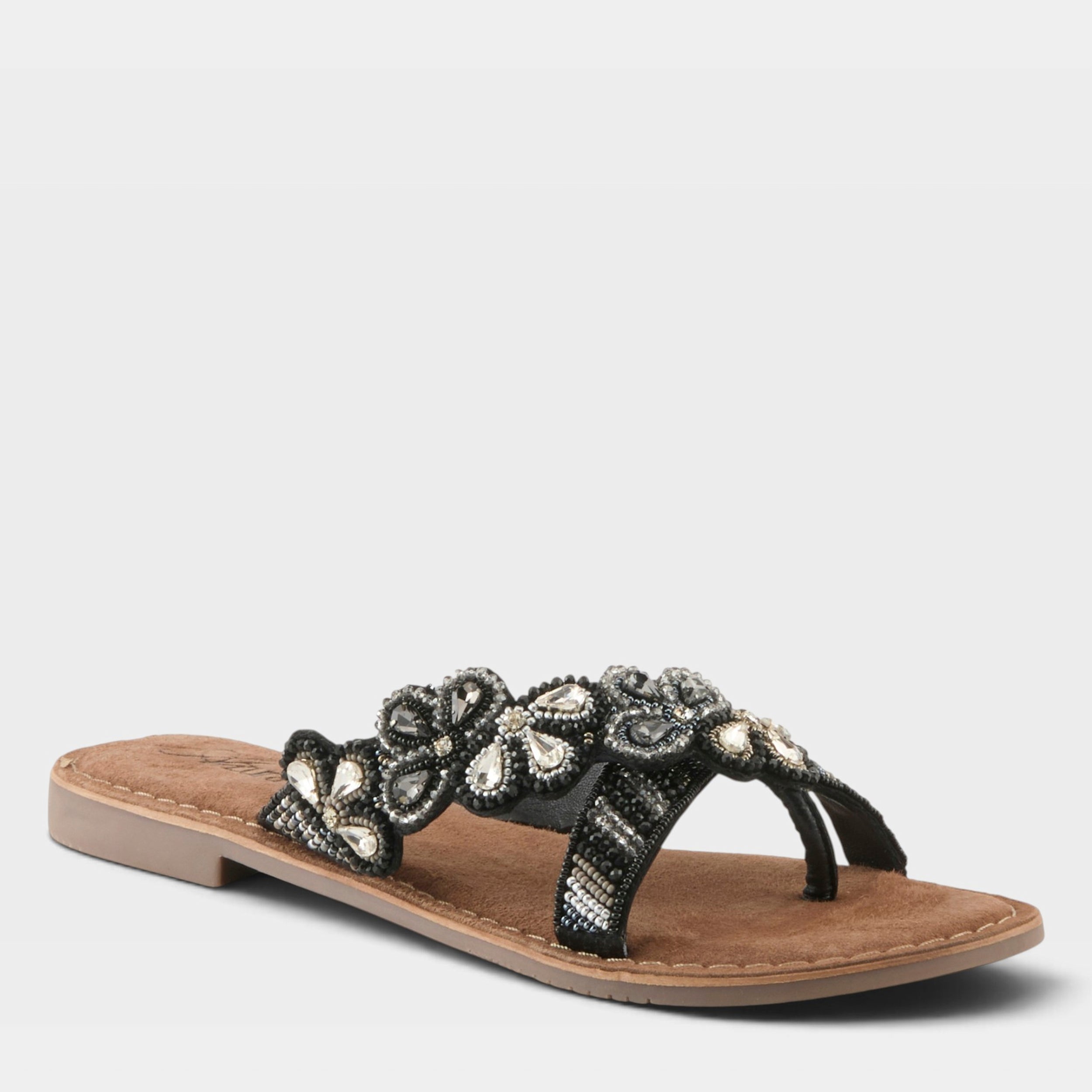 Azura Sweetums Black Multi Sandal