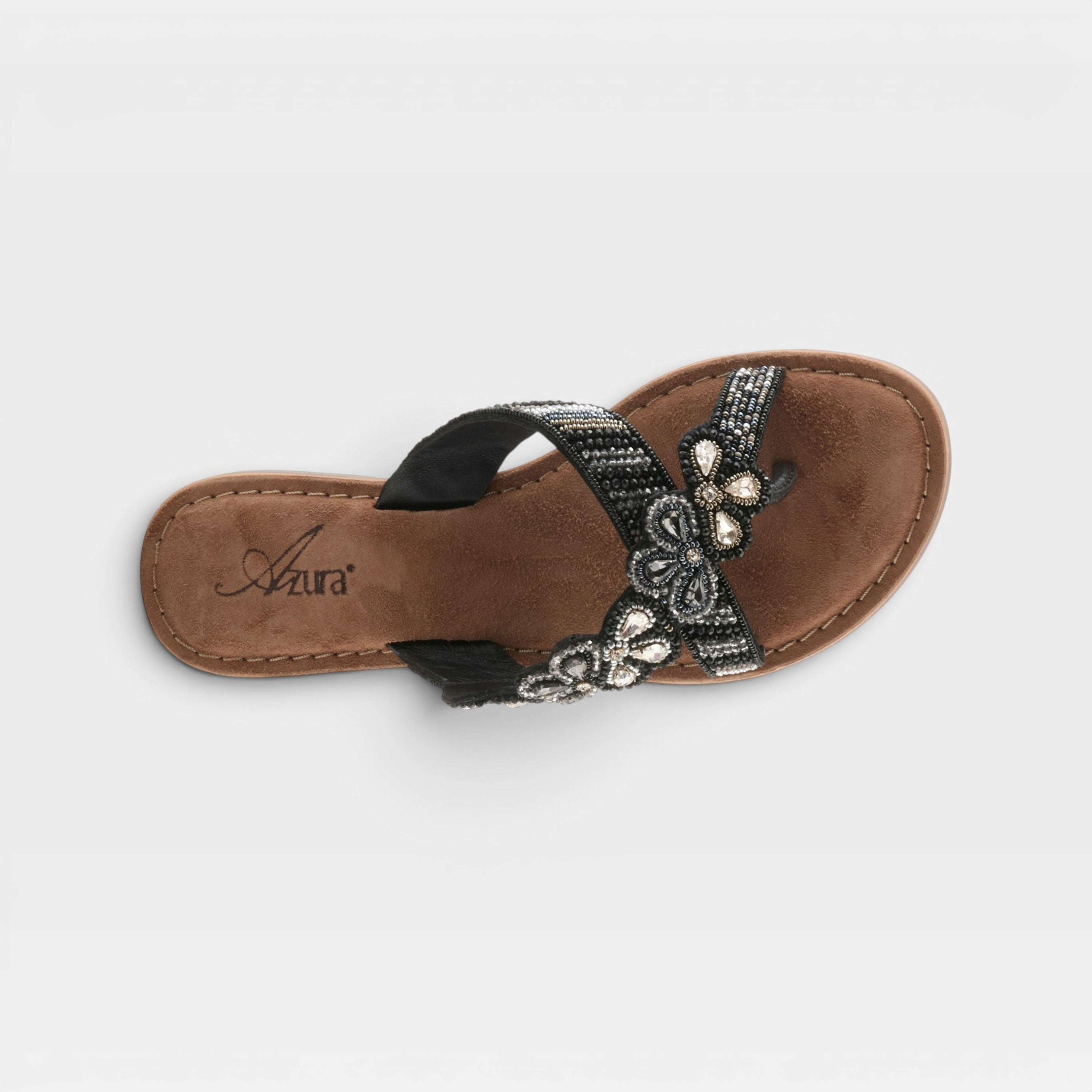 Azura Sweetums Black Multi Sandal