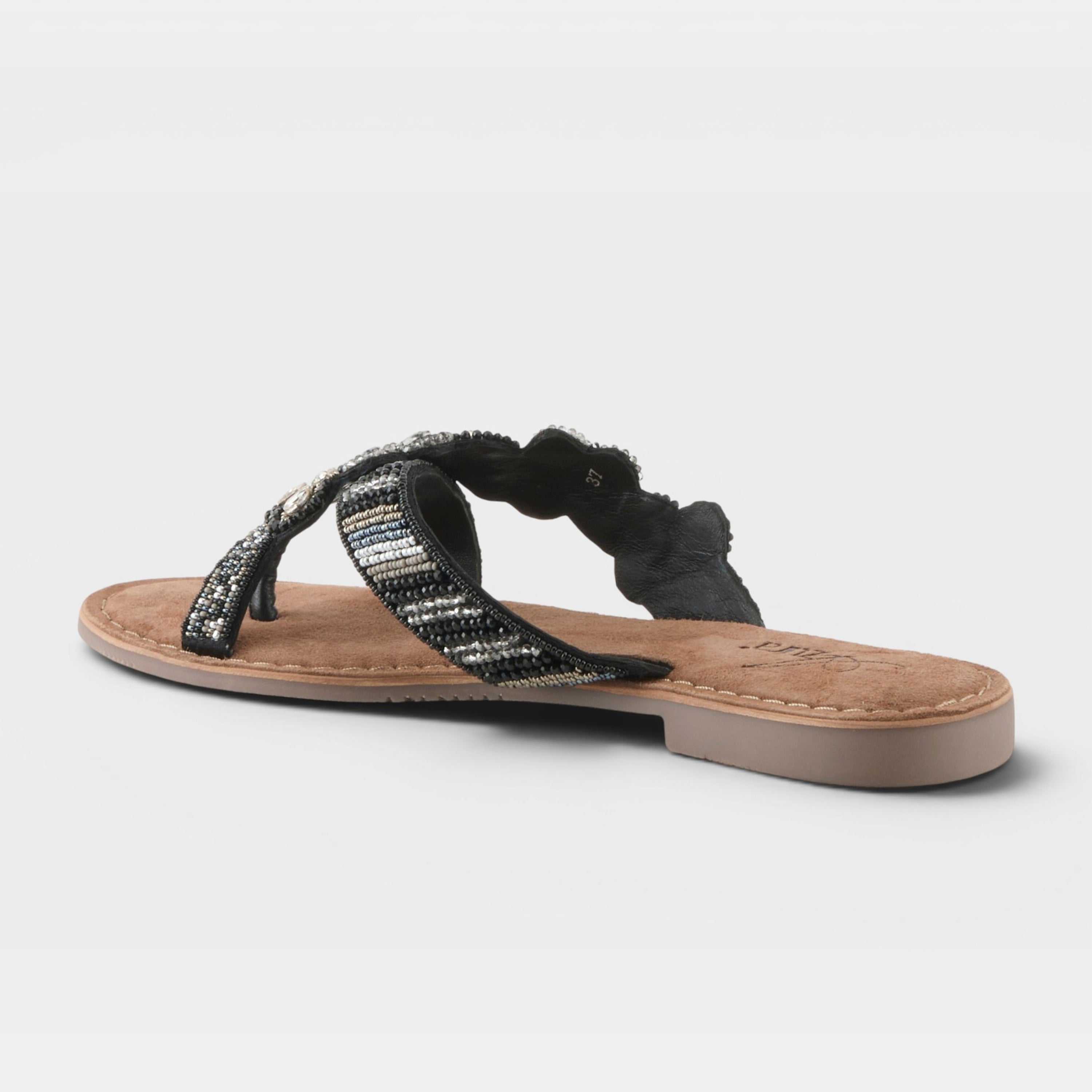 Azura Sweetums Black Multi Sandal
