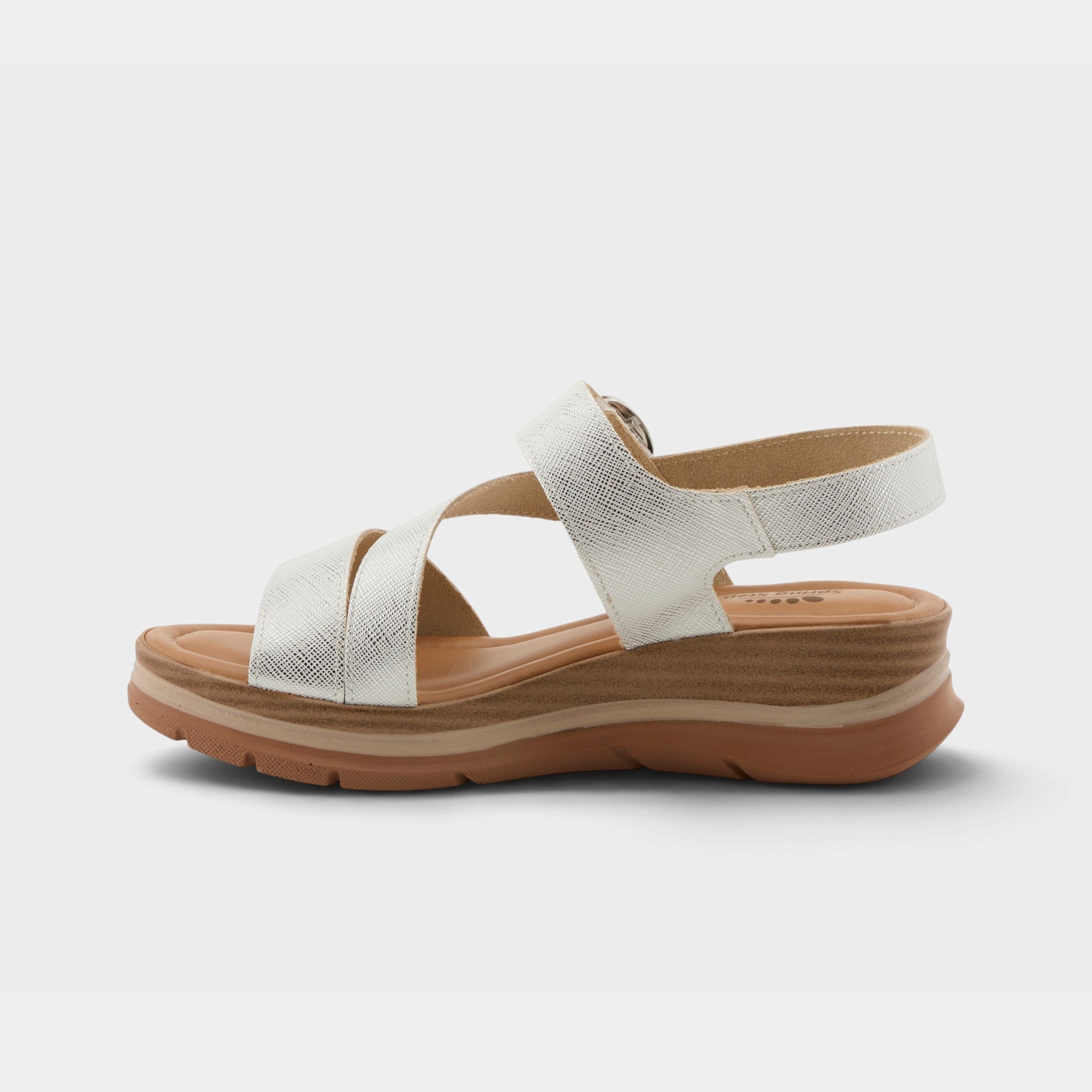 Spring Step Taliah Silver Sandal