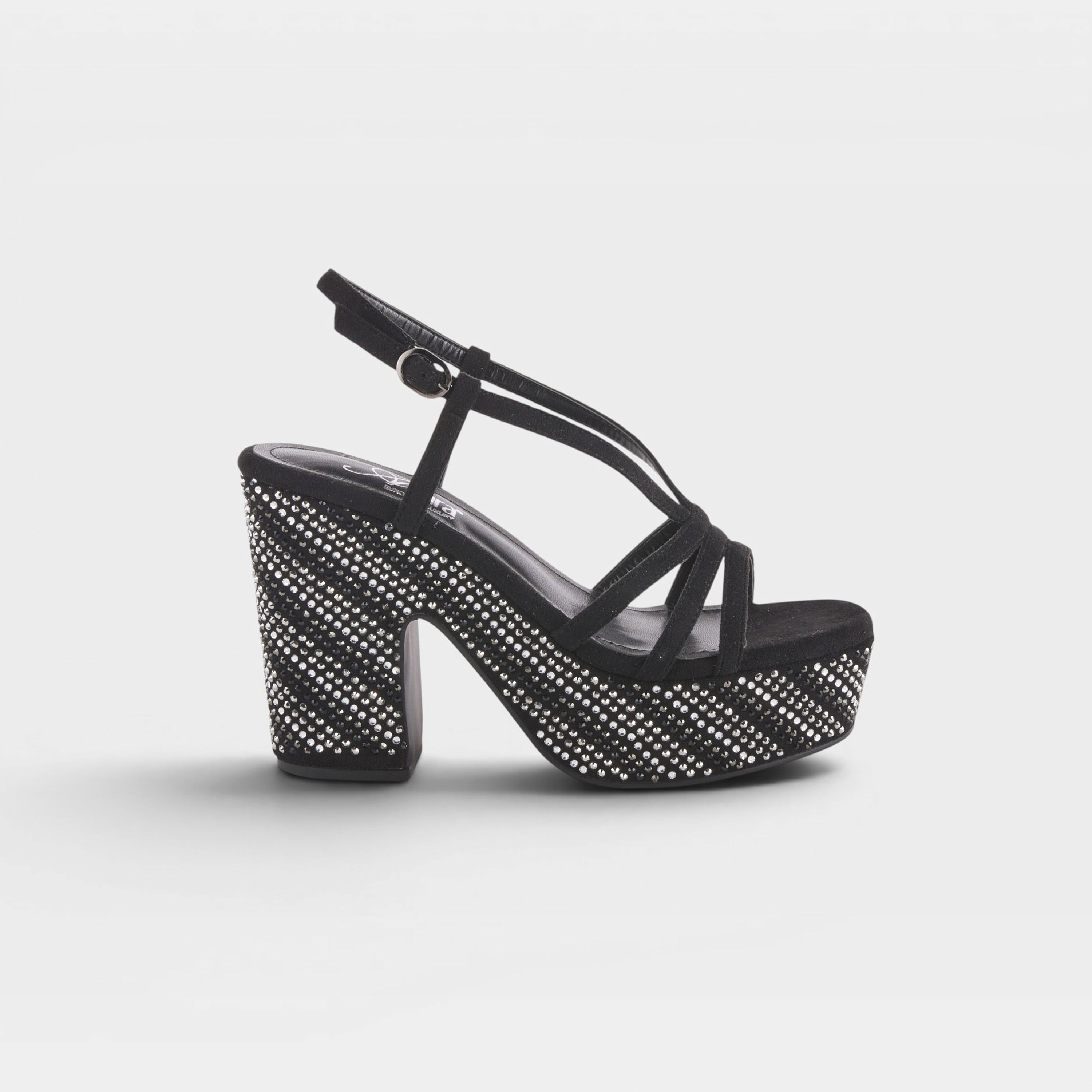 Azura Tamar Black Sandal