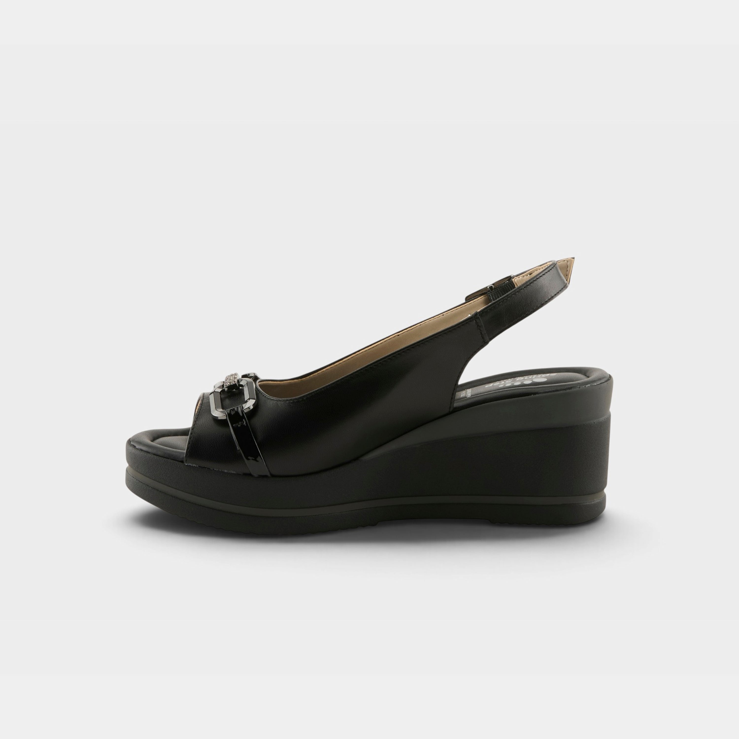 Spring Step Tamra Black Casual Sandal