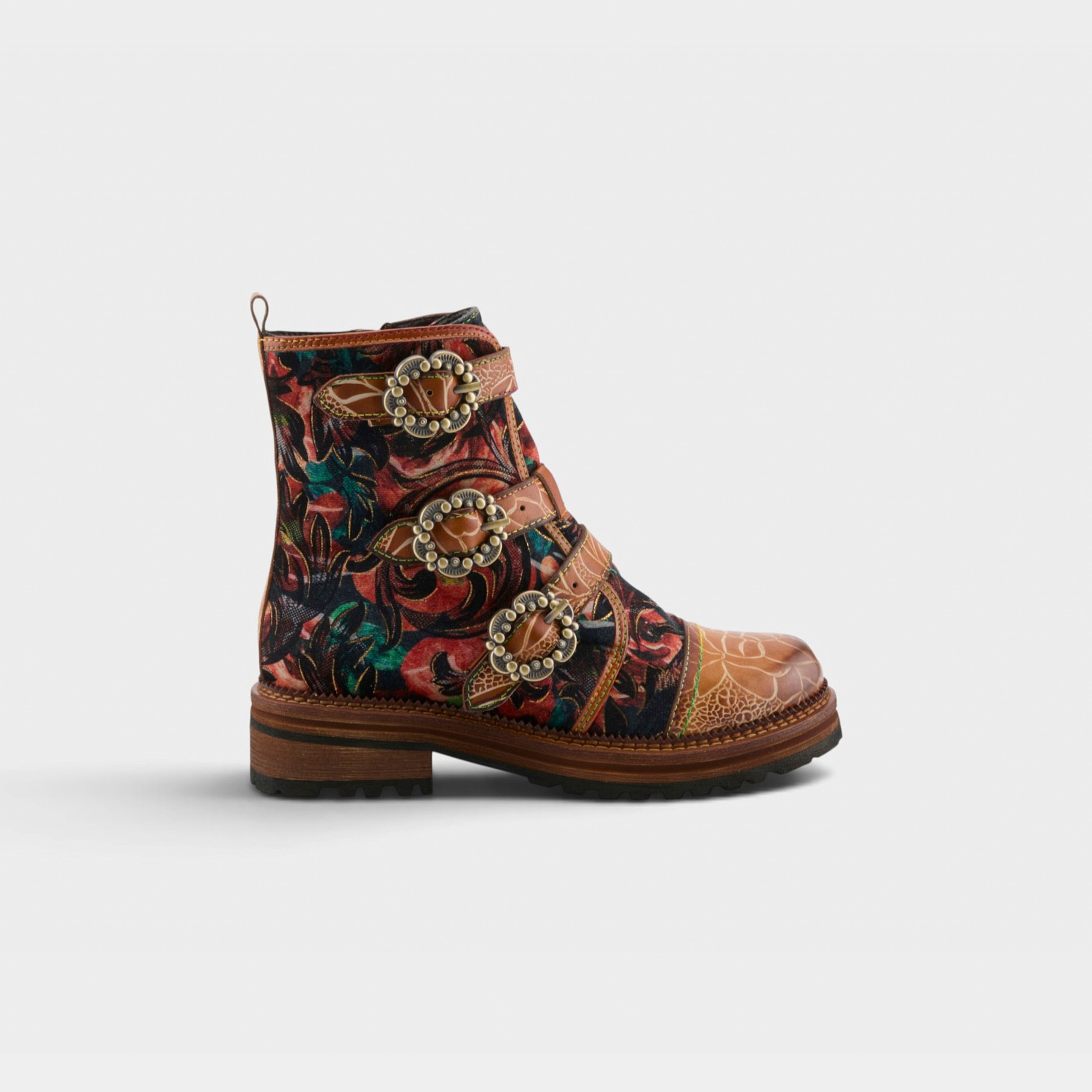 L'Artiste Thisway boots in Tan Multi, hero view