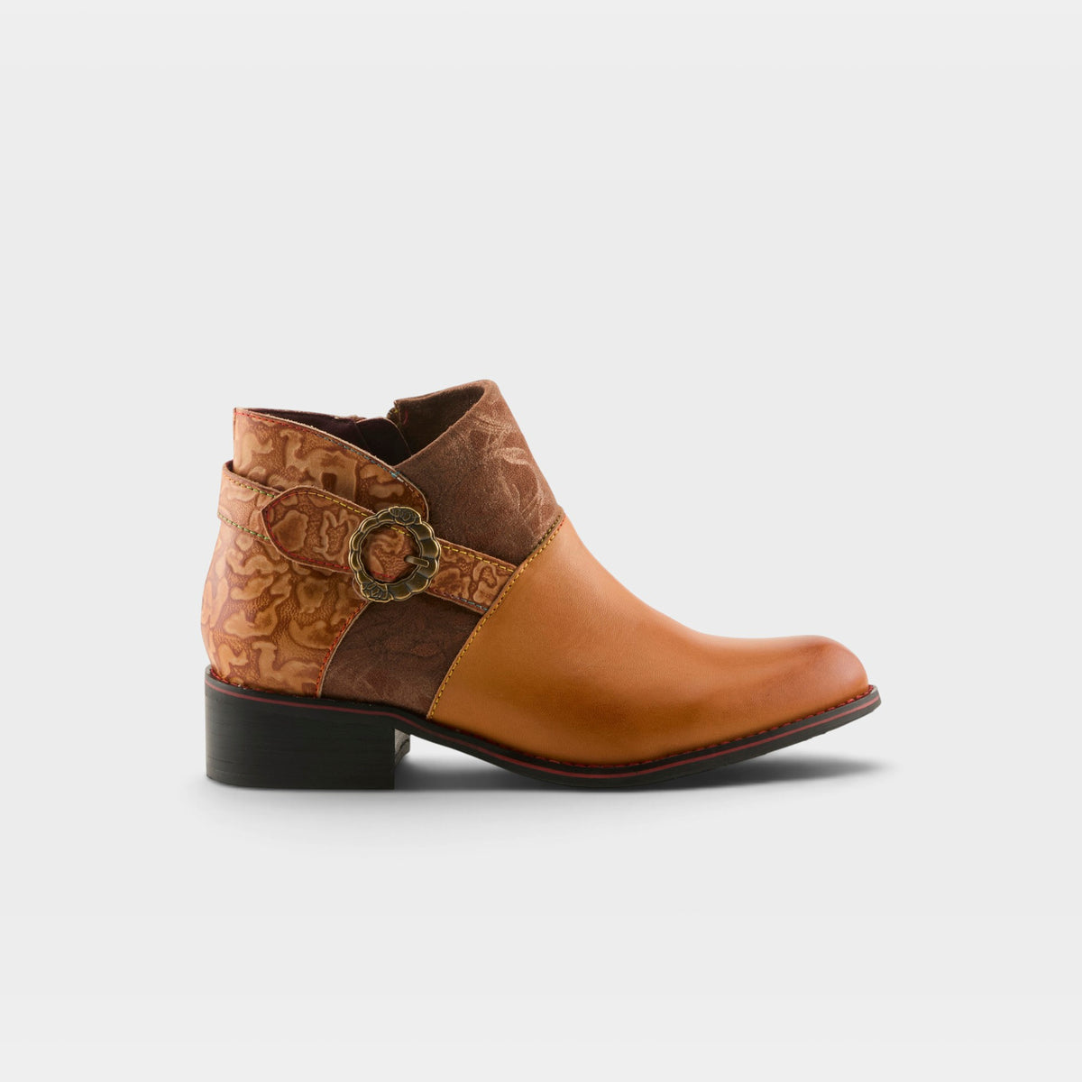 L'Artiste Tiatia boots in Camel, hero view