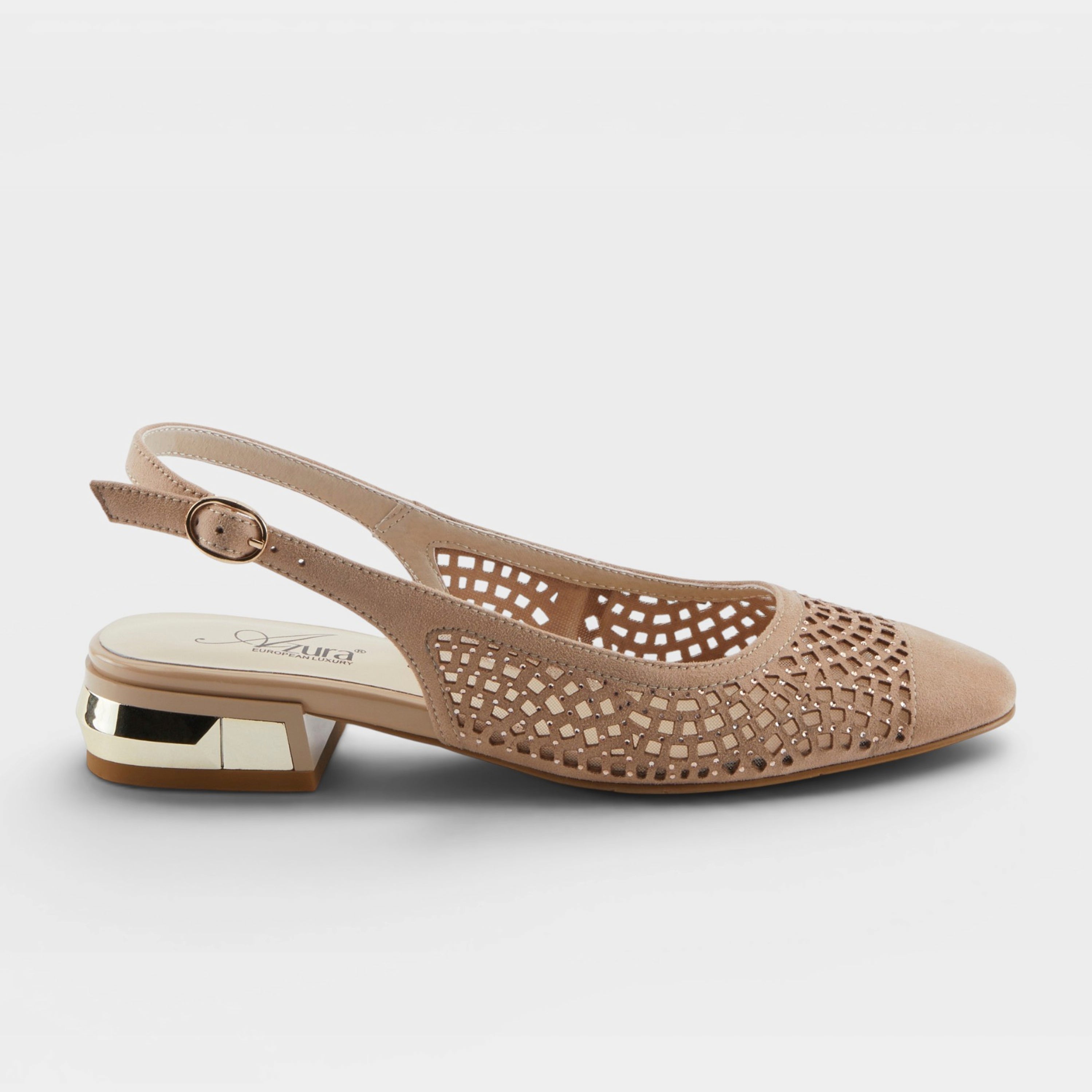 Azura Tiffanied Beige Shoe