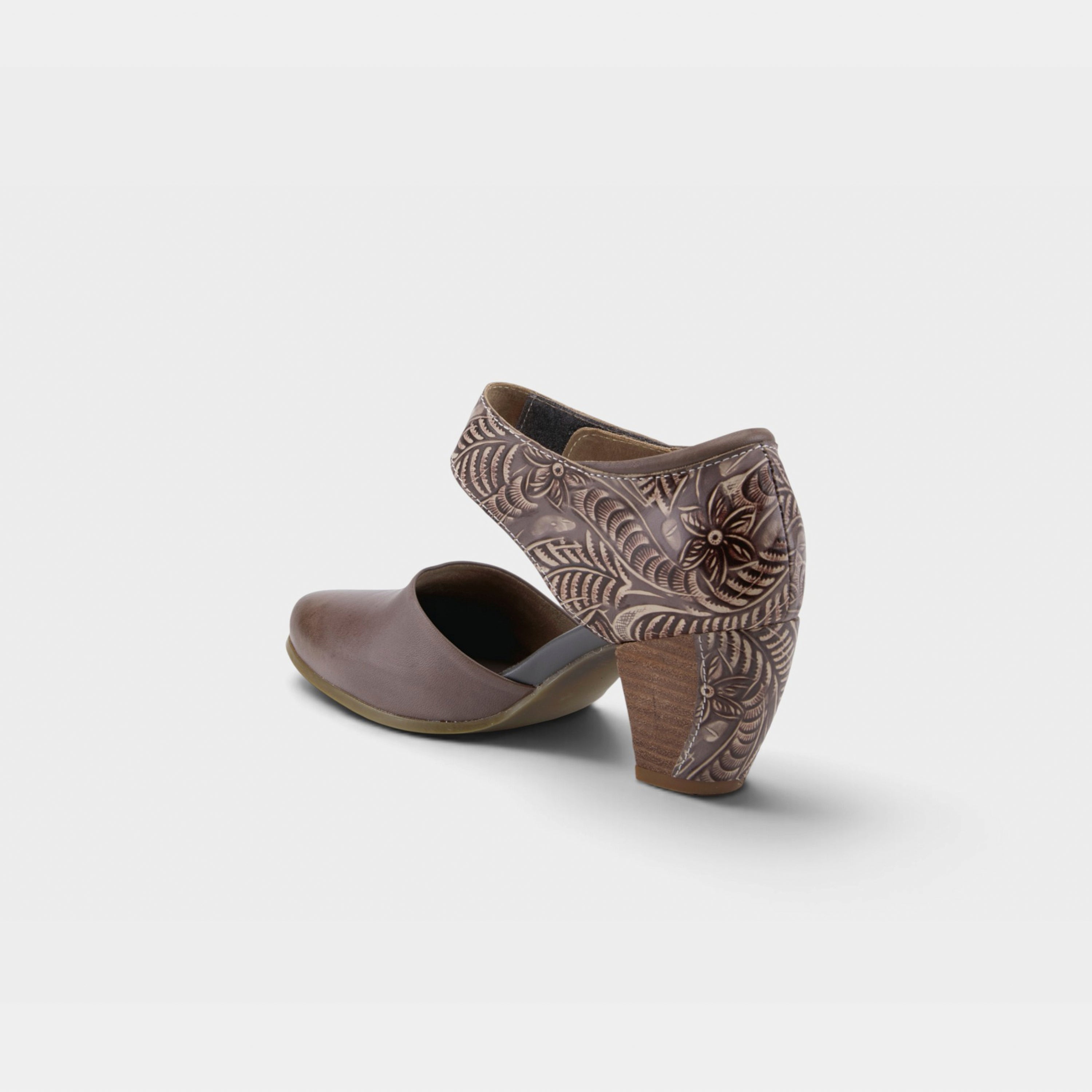 L'Artiste Toolie shoes in Grey, alternate angle view