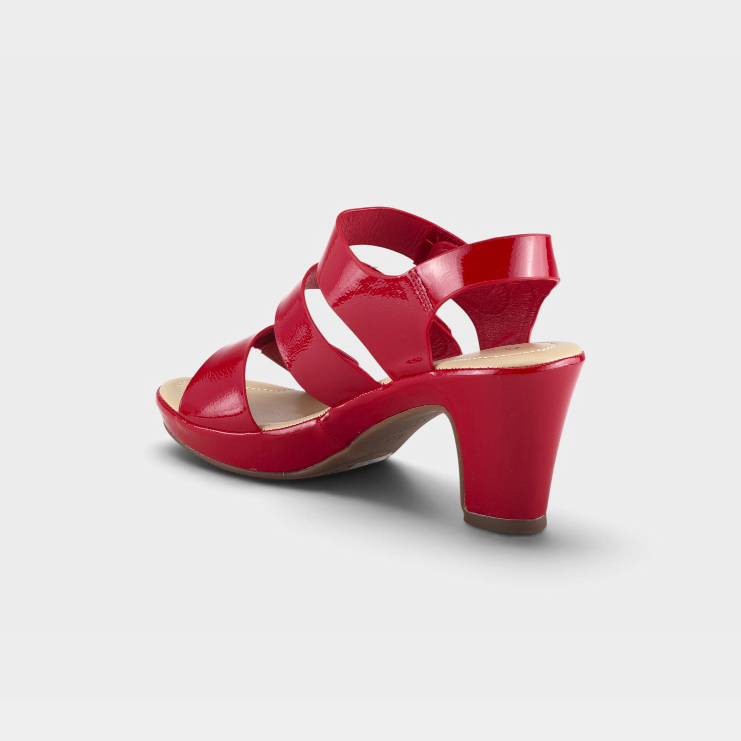 Patrizia Triodee Red Patent Slingback Sandal