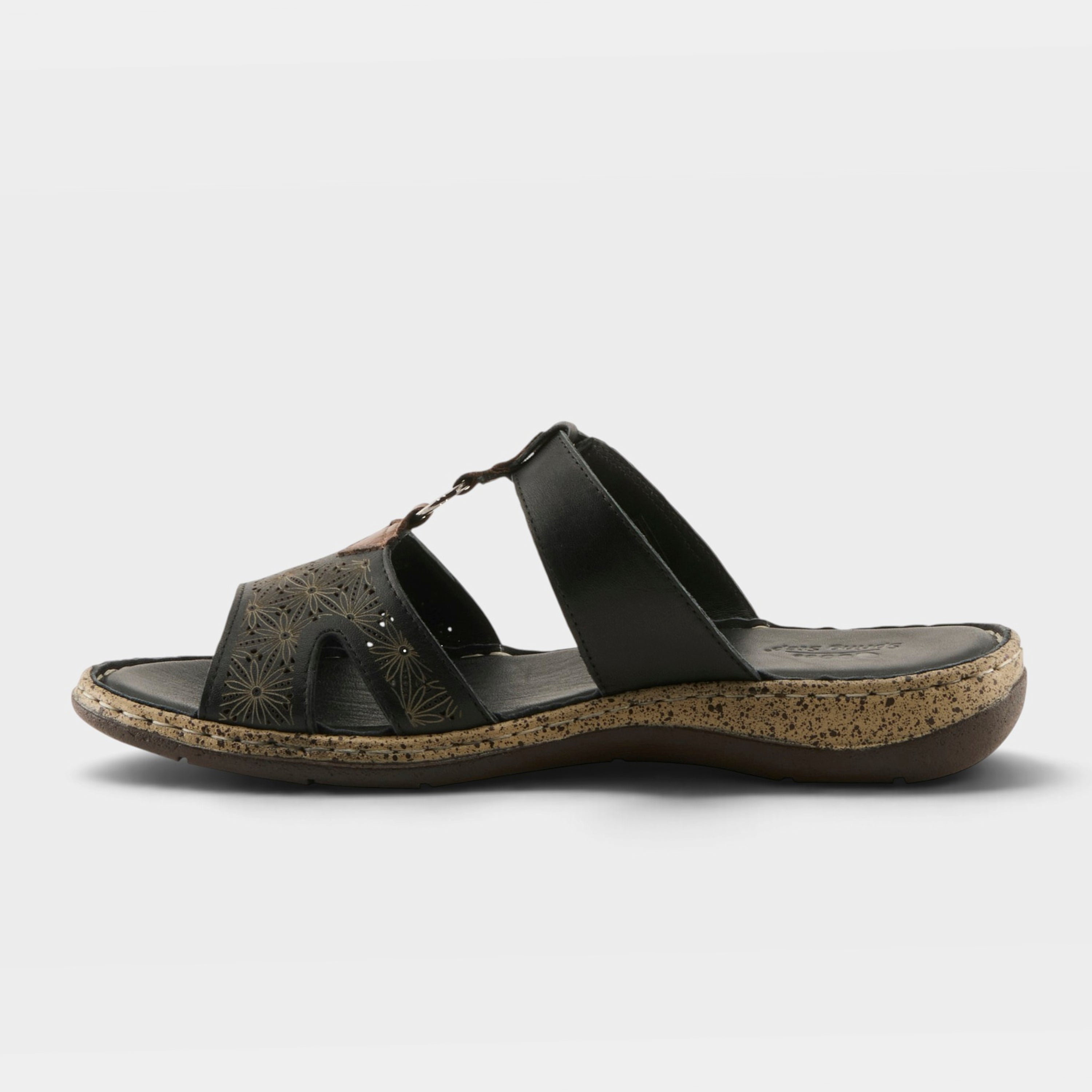 Spring Step Virelle Black Sandal