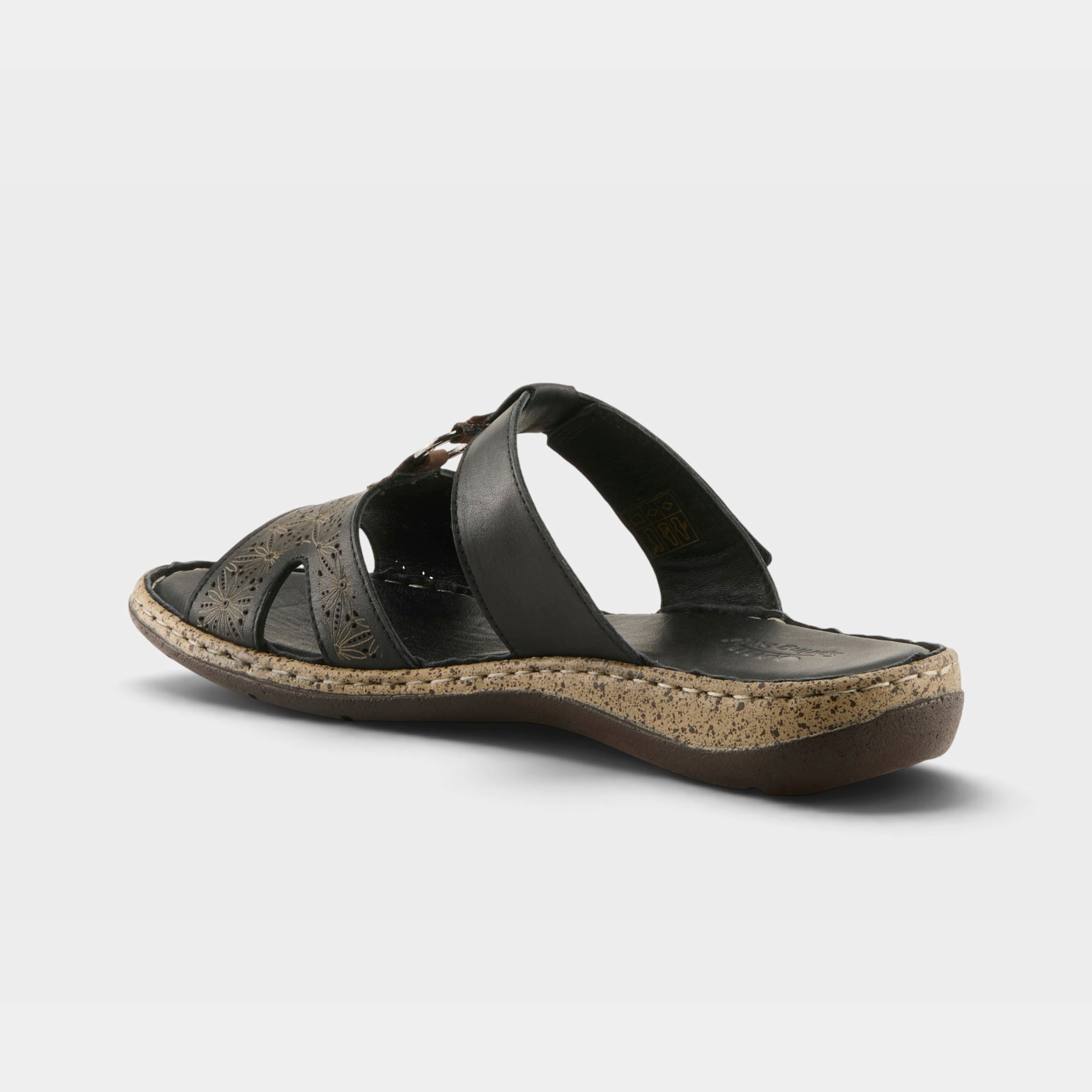 Spring Step Virelle Black Sandal