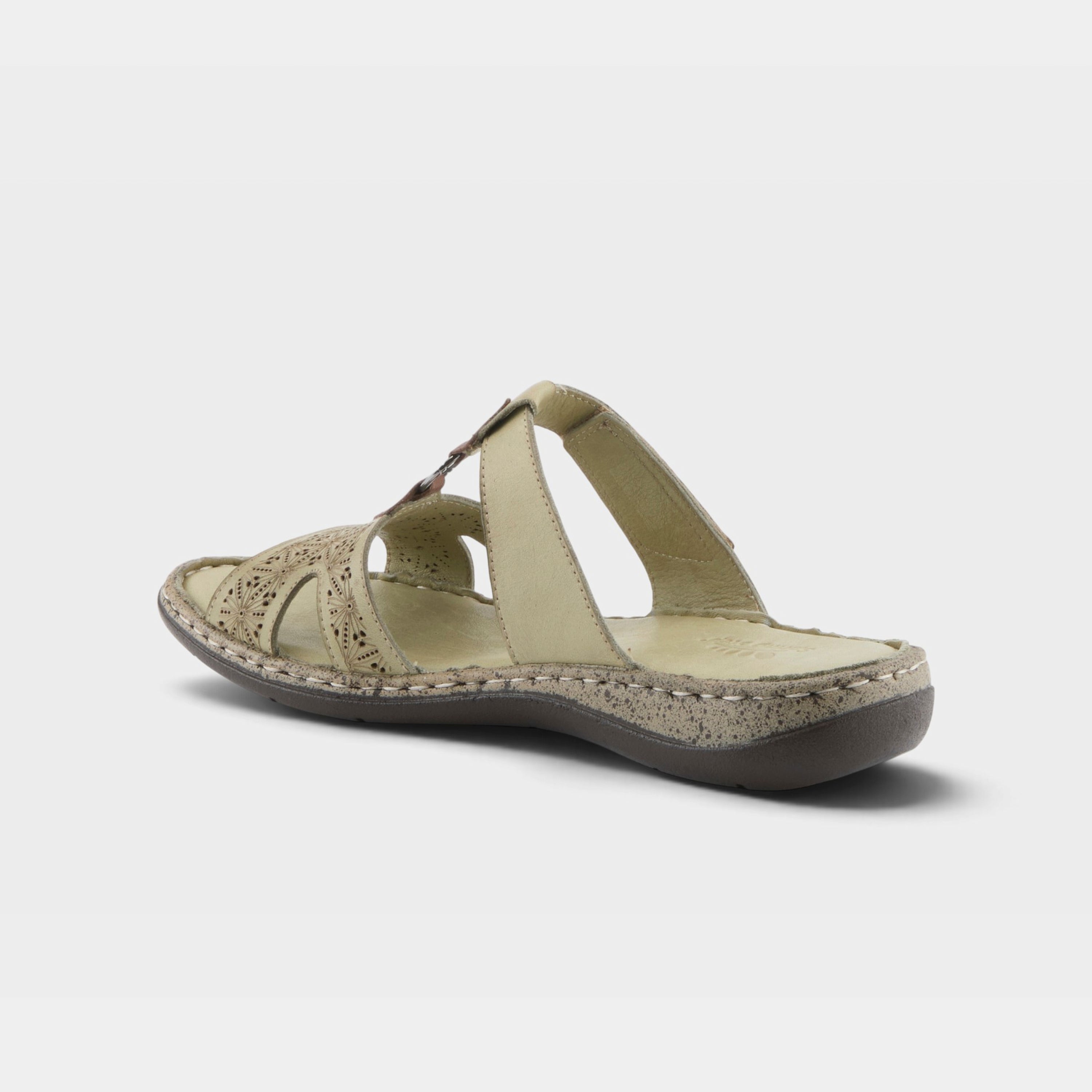 Spring Step Virelle Sage Green Sandal