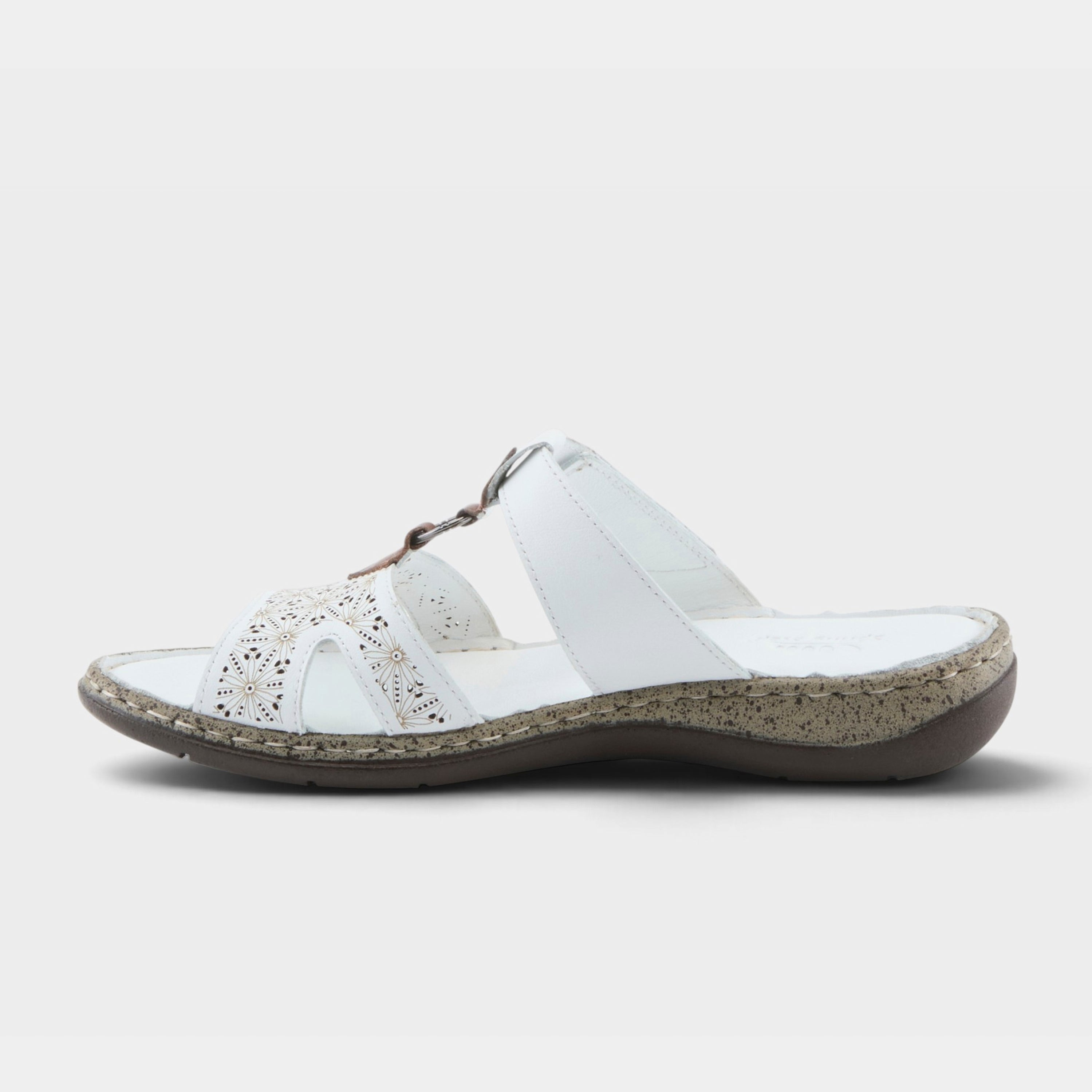Spring Step Virelle White Sandal