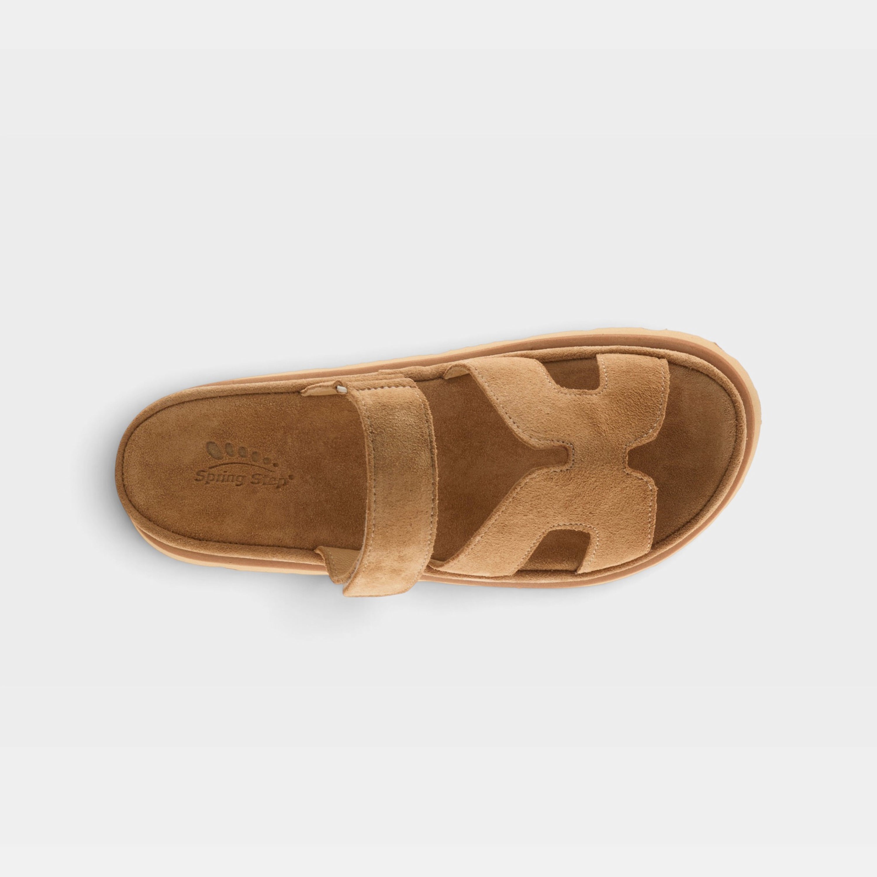 Spring Step Wanderlily Camel Suede Boot