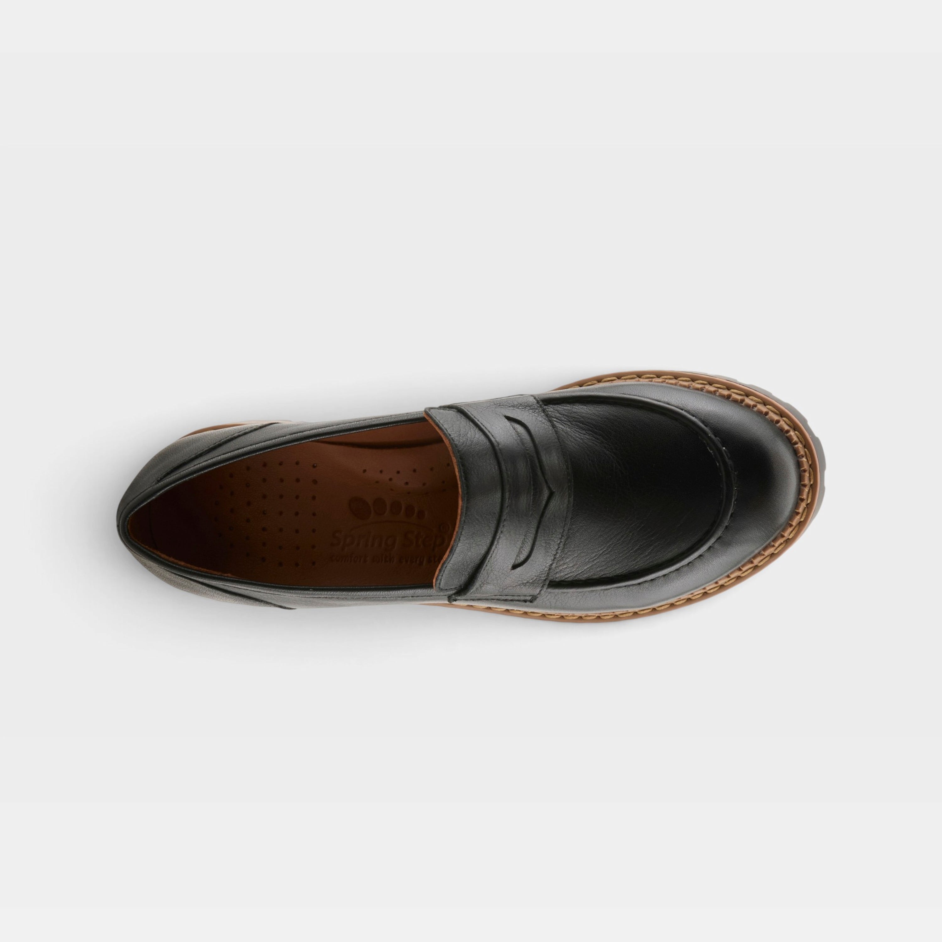 Spring Step Wexford Black Shoe
