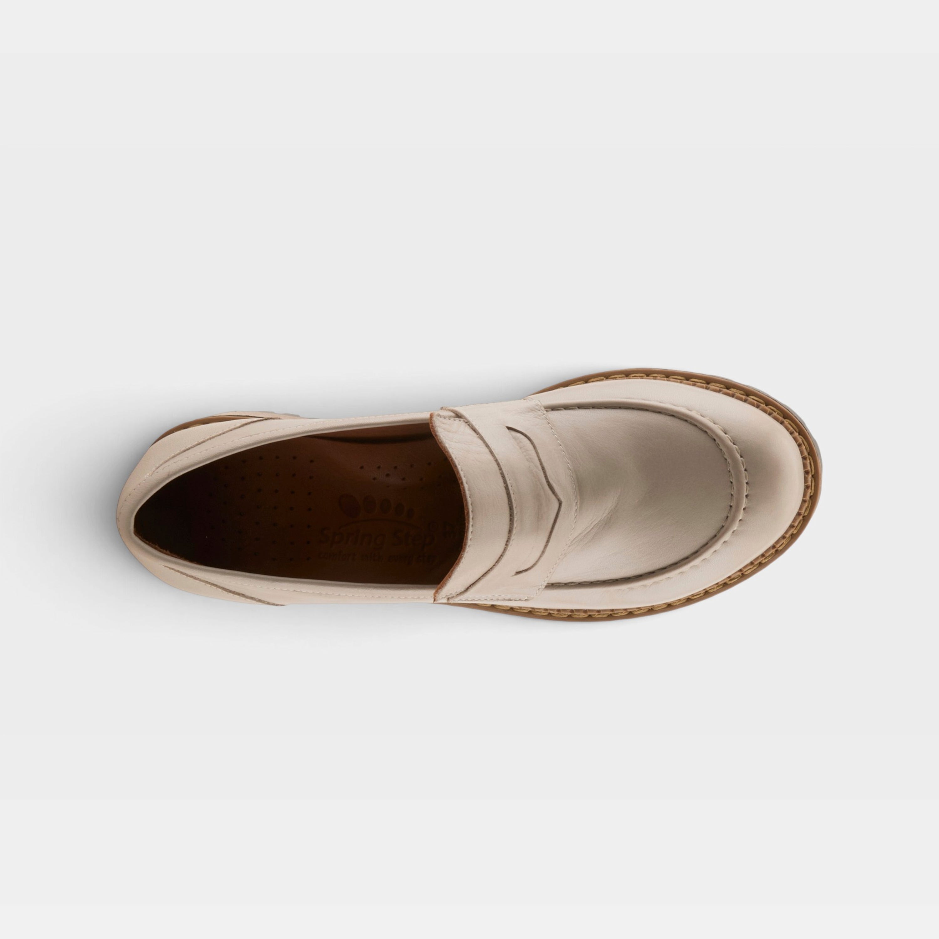 Spring Step Wexford Light Grey Shoe