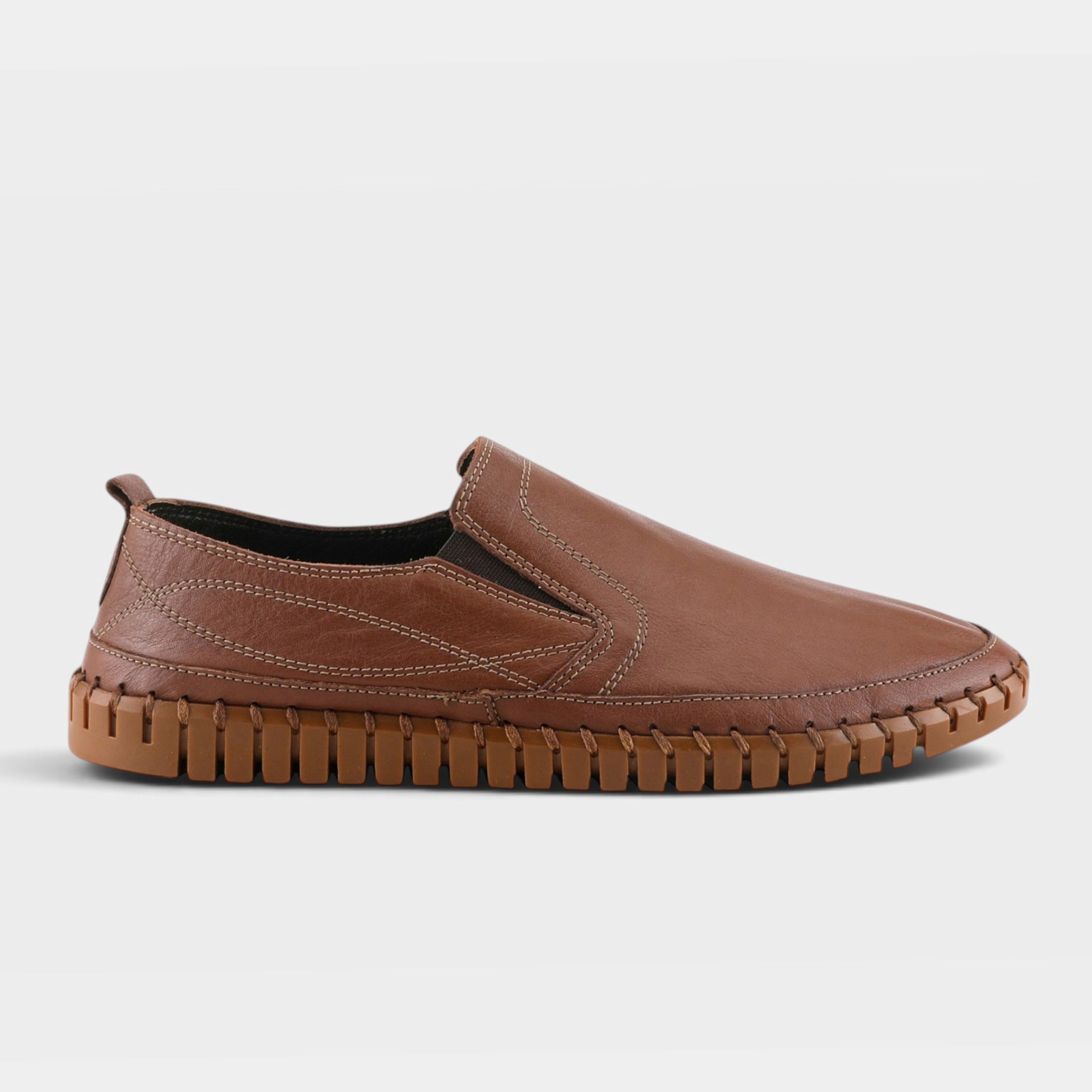 Spring Step Men Whip Brown Shoe