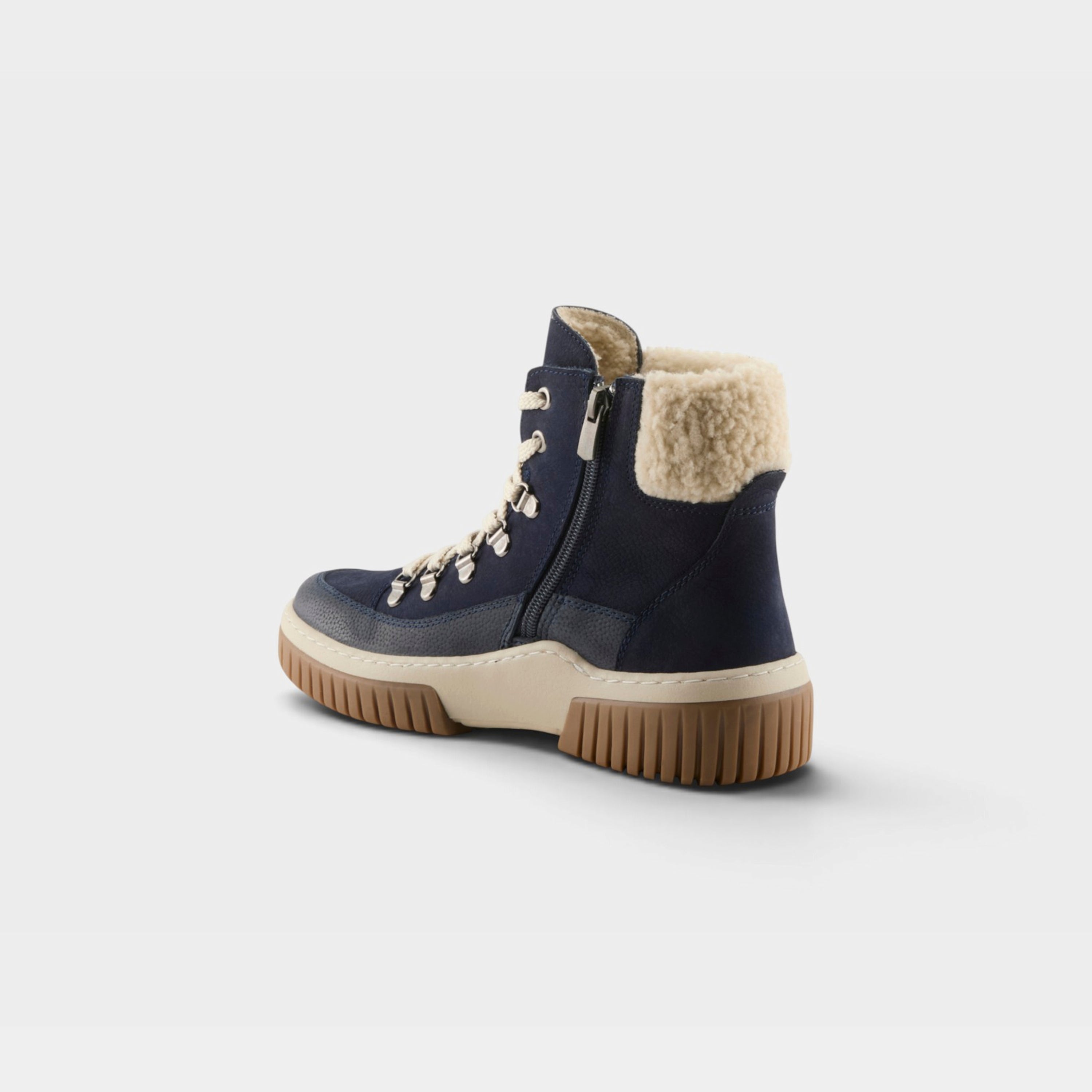 Spring Step Winterlyn Navy Nubuck Boot