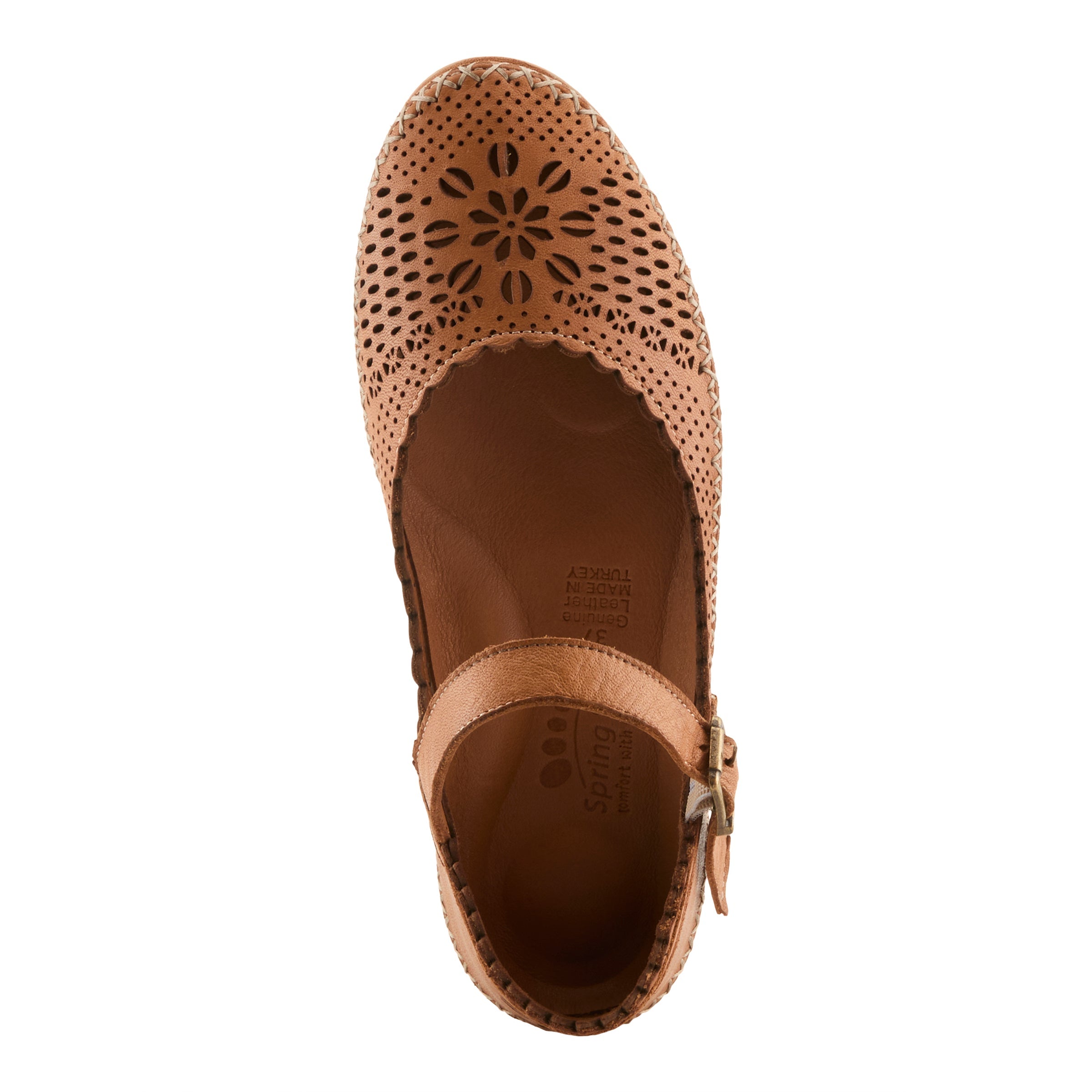 Spring Step SPRING STEP ZABELLE SHOES shoe in camel with comfortable everyday design