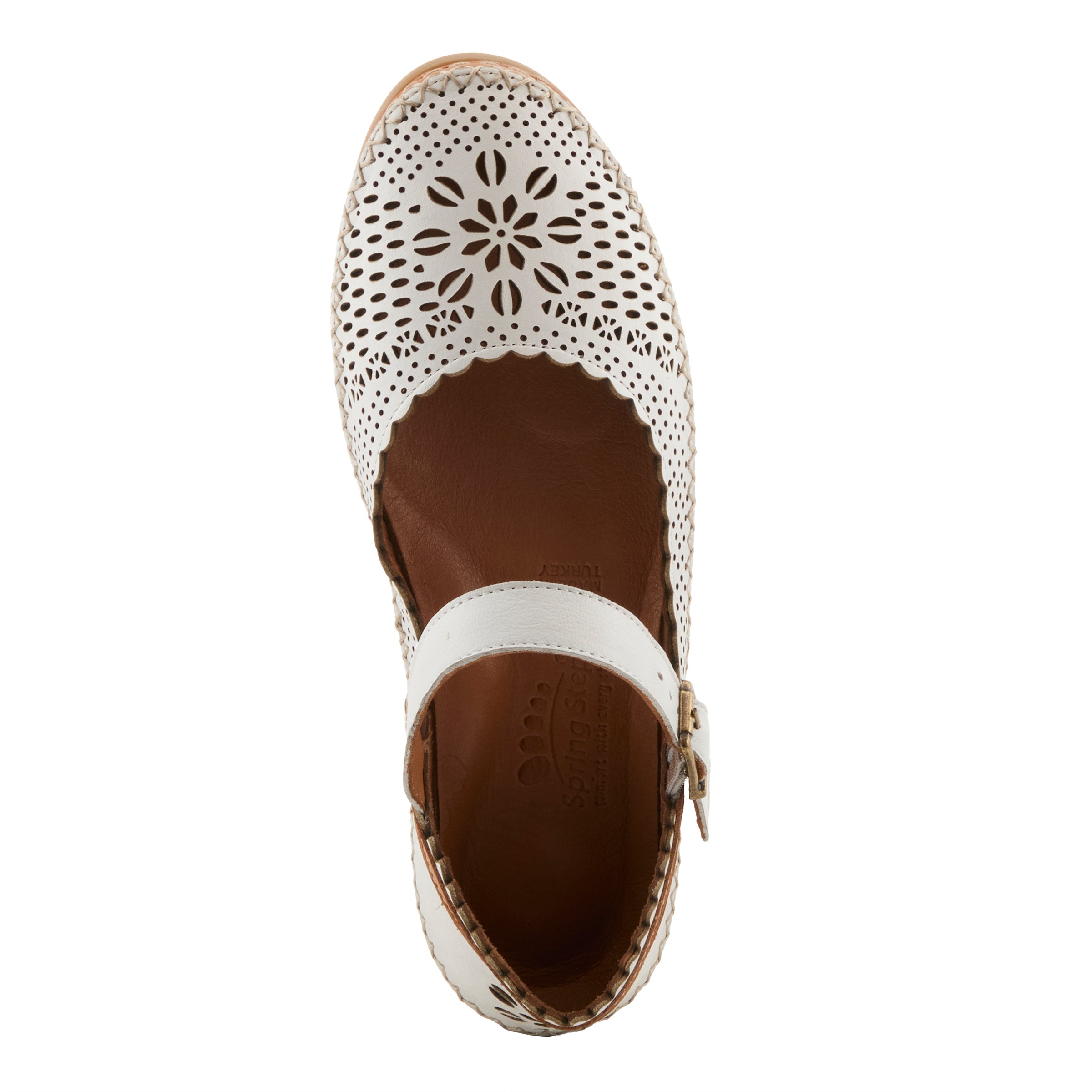 Spring Step SPRING STEP ZABELLE SHOES shoe in white with comfortable everyday design