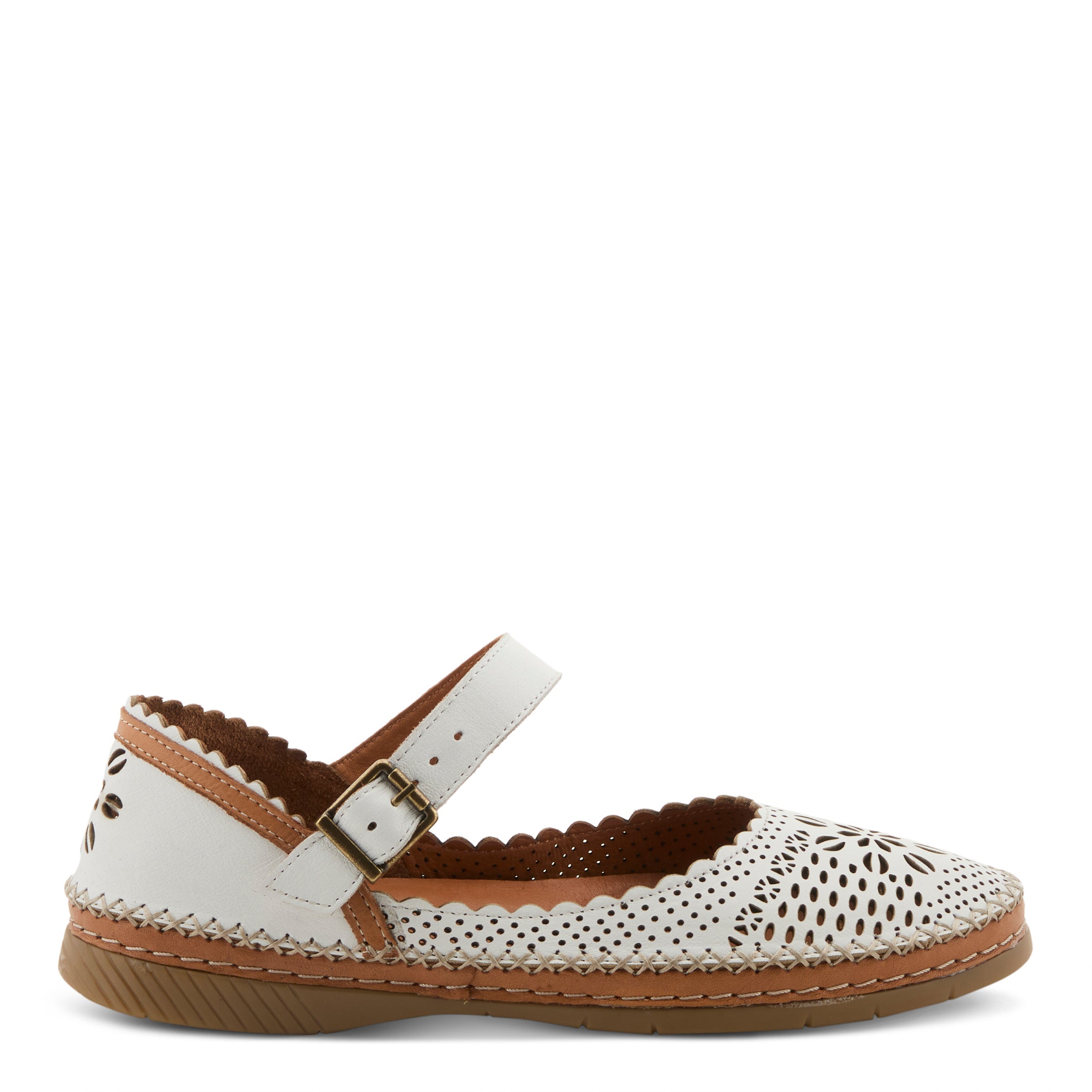 Spring Step SPRING STEP ZABELLE SHOES shoe in white with comfortable everyday design