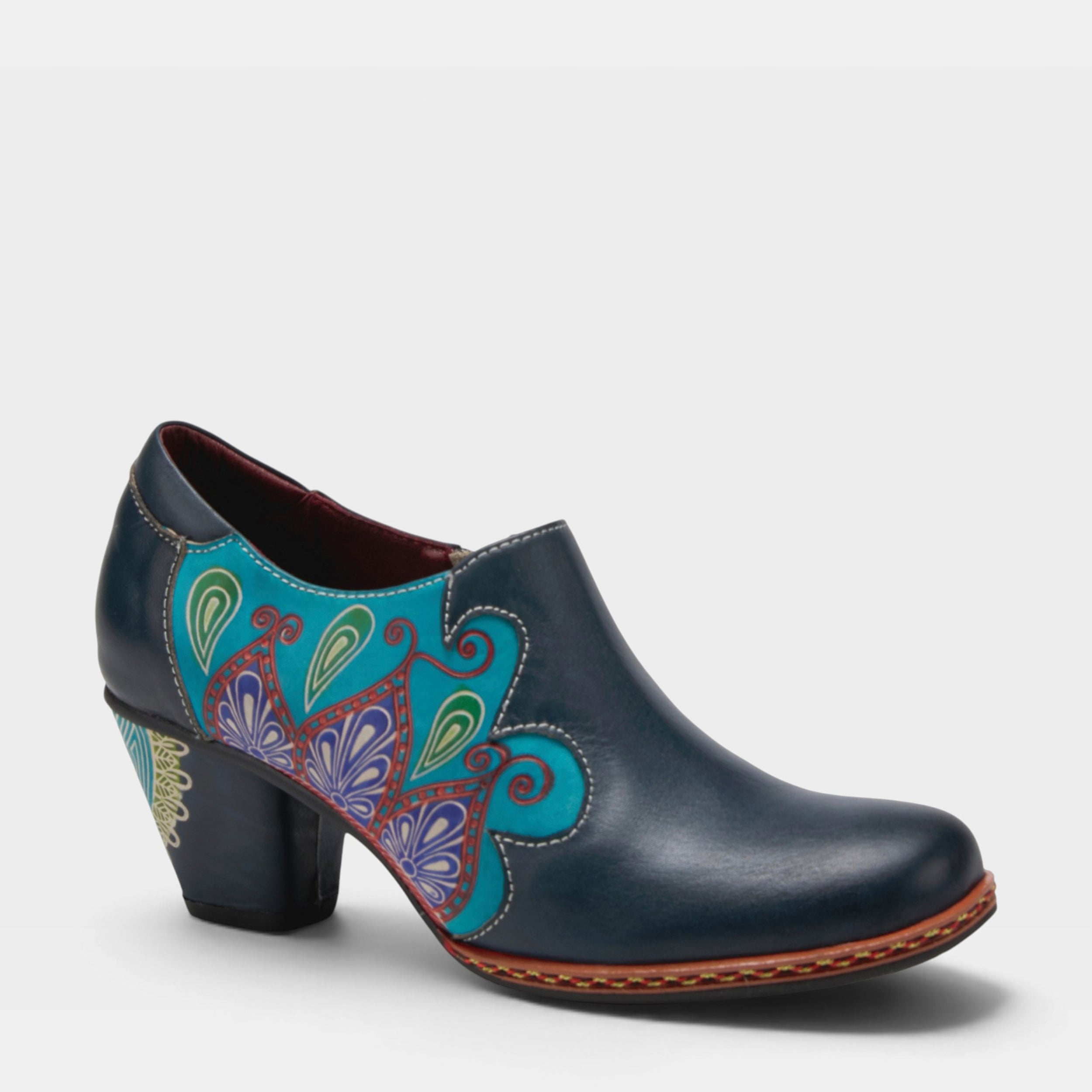 Women's L'artiste Zami Leather heel Shoes - Spring Step Shoes